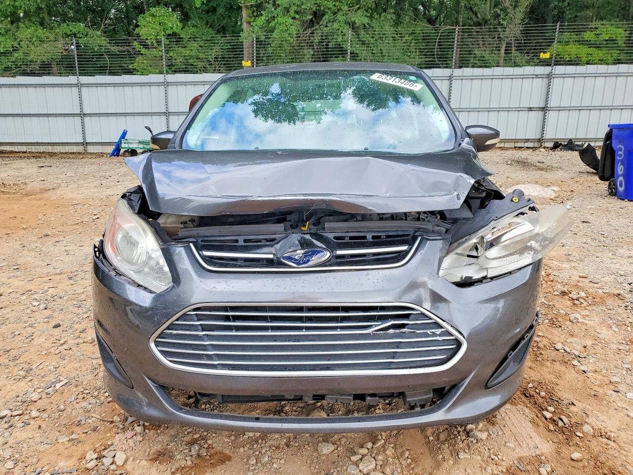 2015 Ford C-max Se Gray vin: 1FADP5AU8FL108293