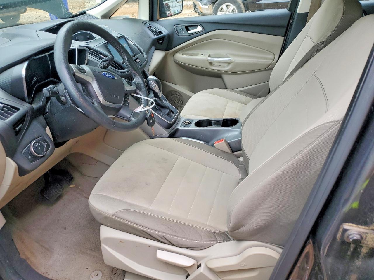 2015 Ford C-max Se Gray vin: 1FADP5AU8FL108293