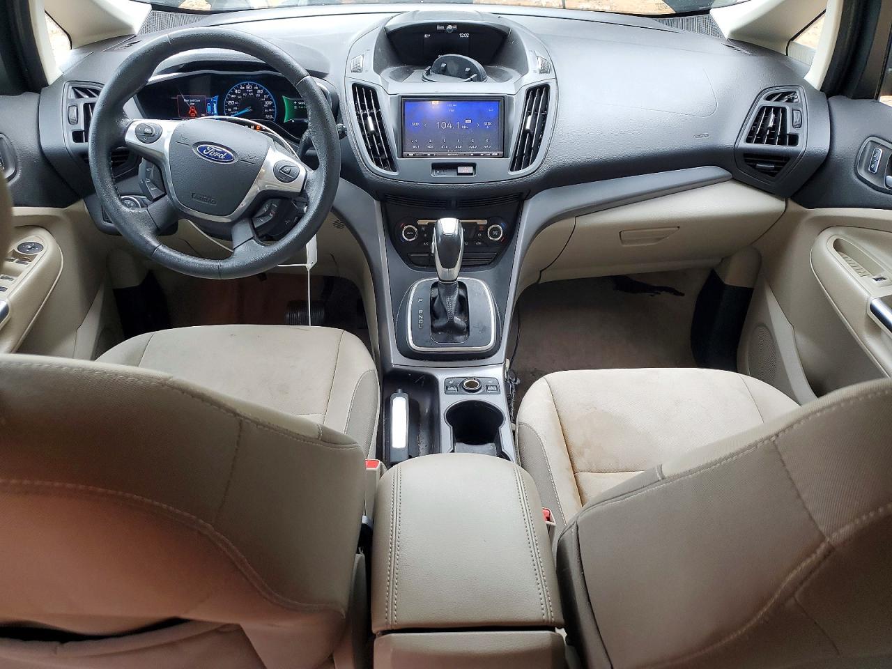 2015 Ford C-max Se Gray vin: 1FADP5AU8FL108293