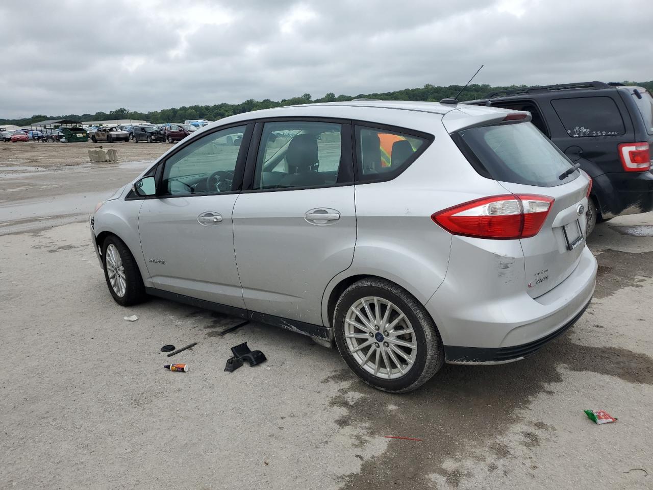 2015 Ford C-max Se Серебряный vin: 1FADP5AU8FL119679