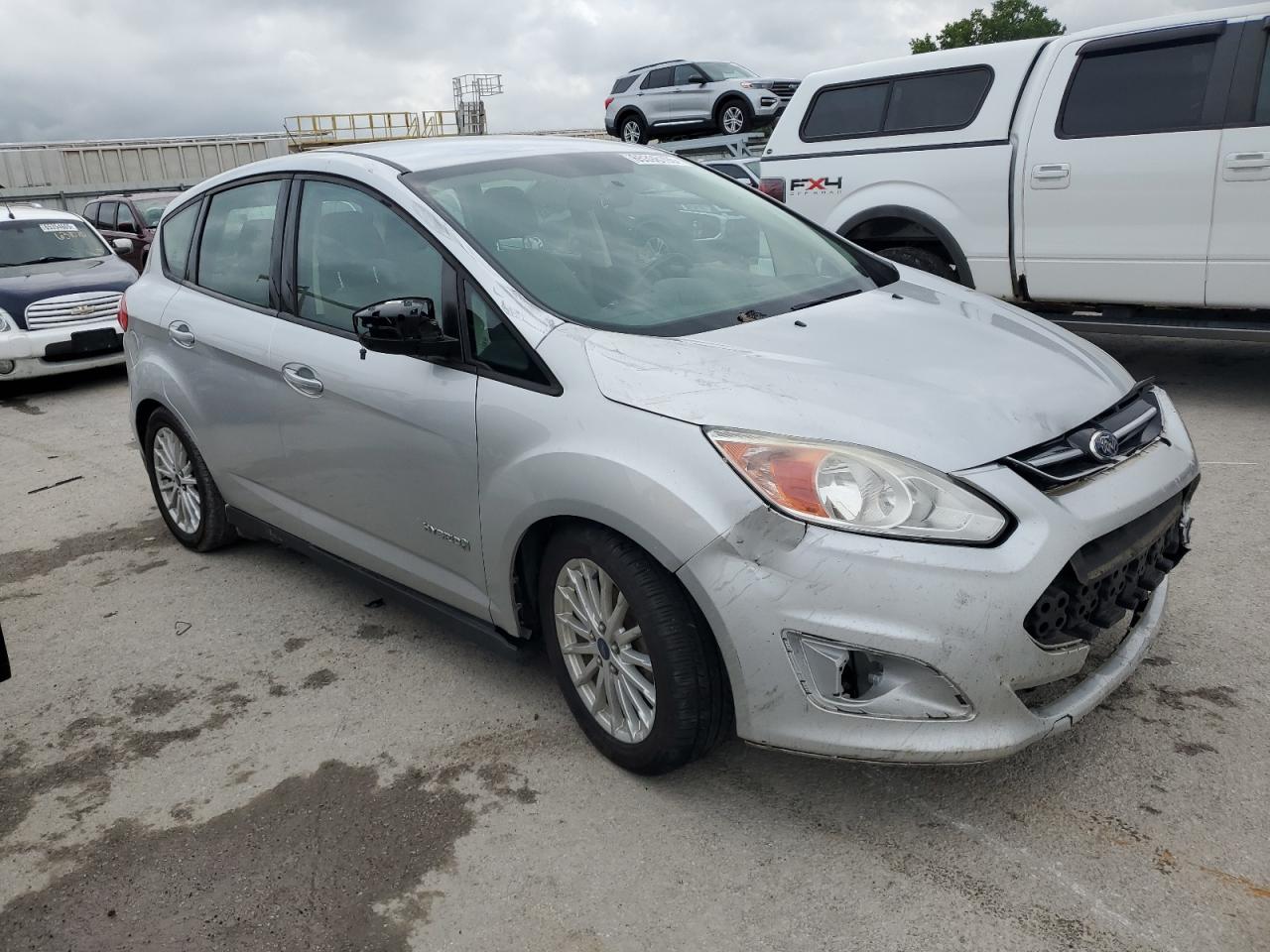 2015 Ford C-max Se Серебряный vin: 1FADP5AU8FL119679