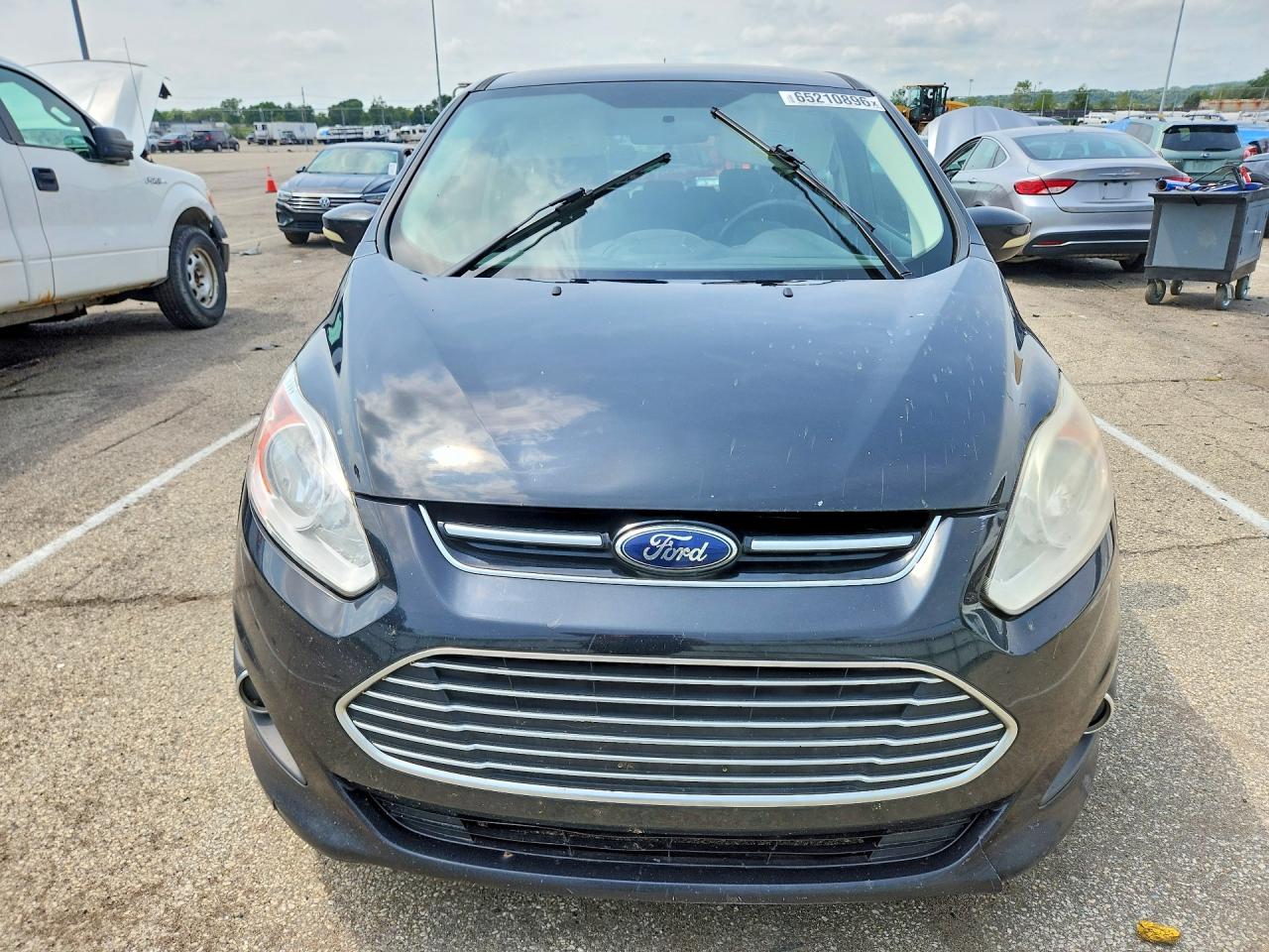2015 Ford C-max Se Black vin: 1FADP5AU8FL123554