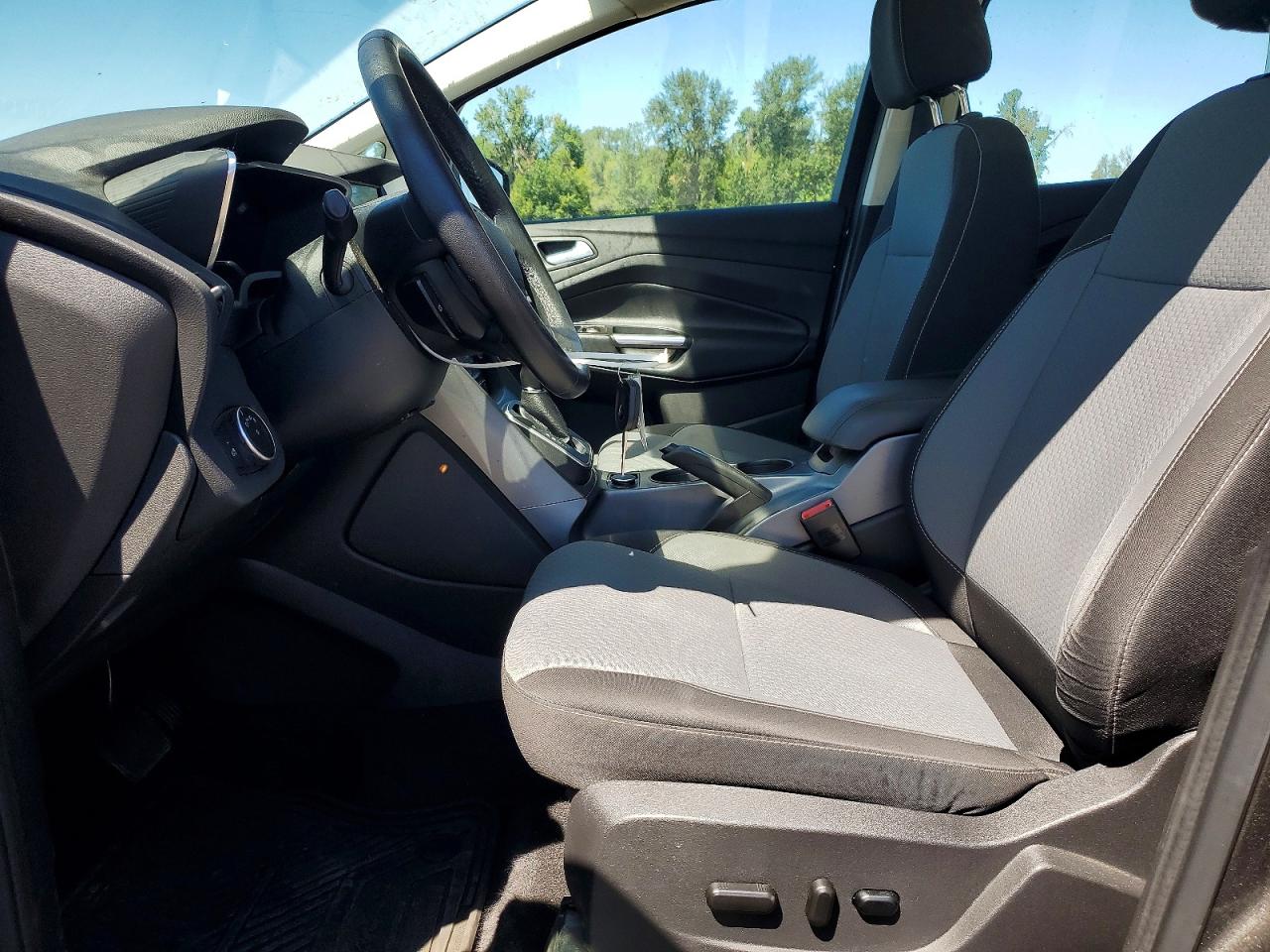 2017 Ford C-max Se Gray vin: 1FADP5AU8HL108507