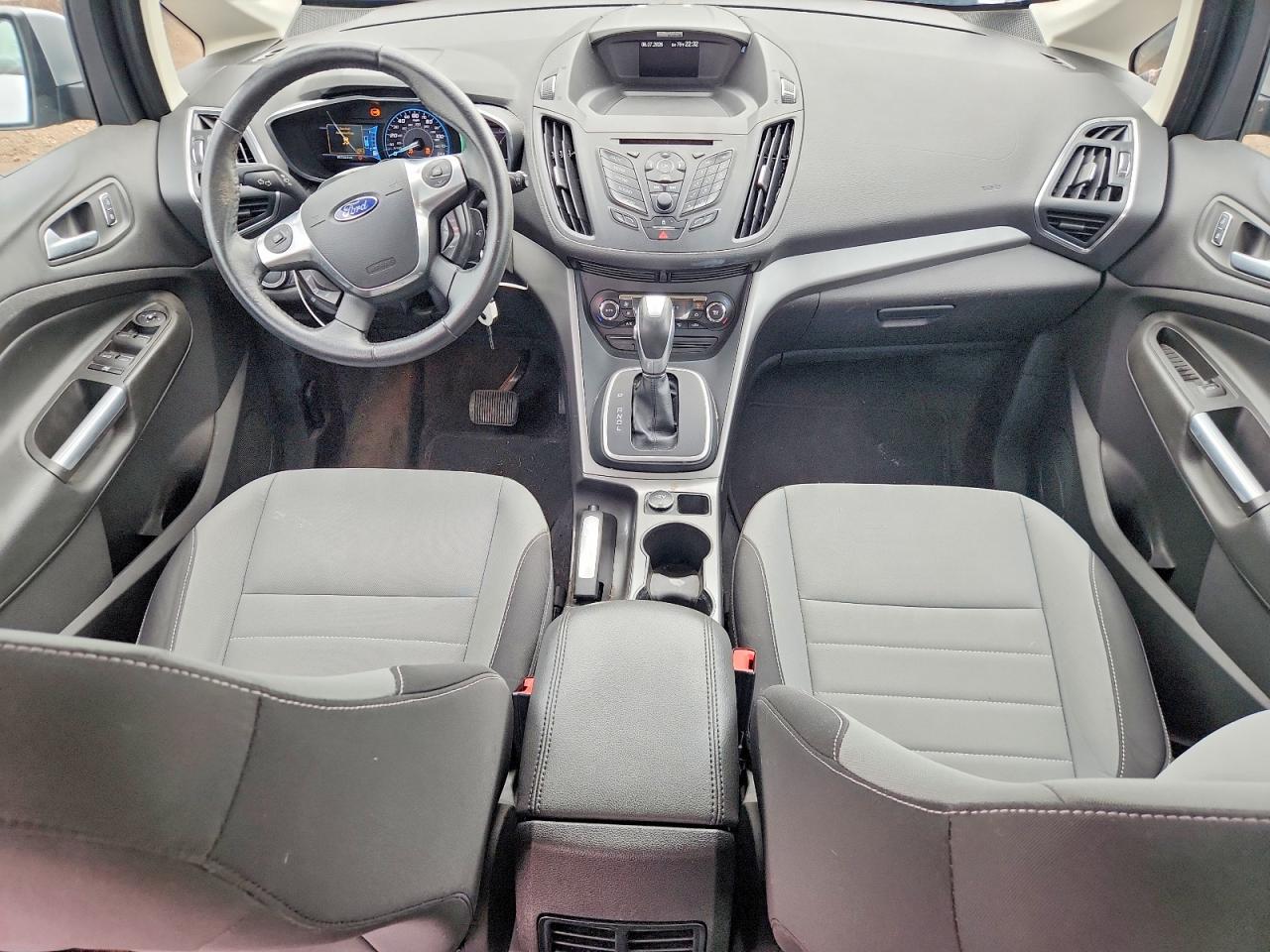 2013 Ford C-max Se Silver vin: 1FADP5AU9DL533650