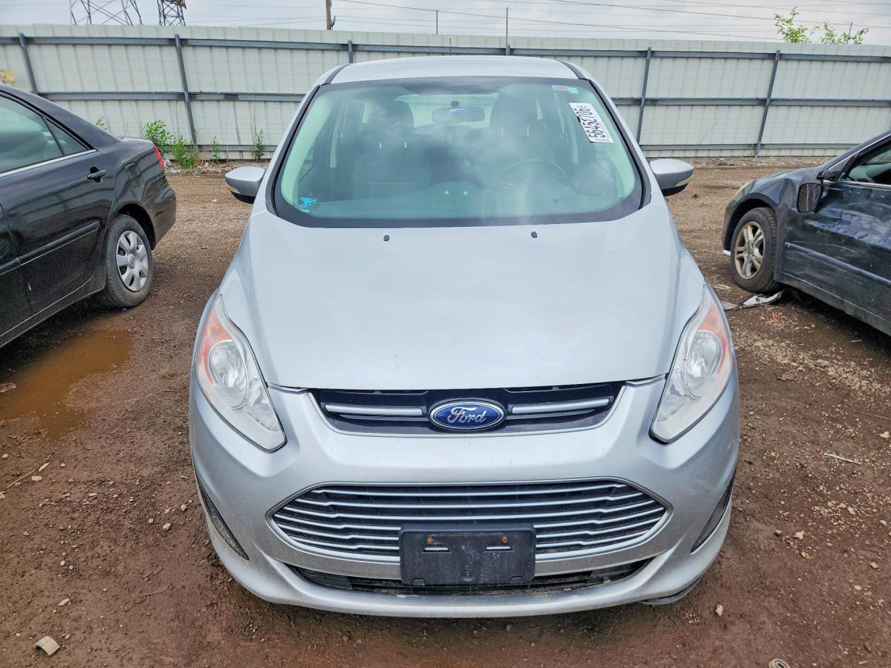 2013 Ford C-max Se Silver vin: 1FADP5AU9DL533650