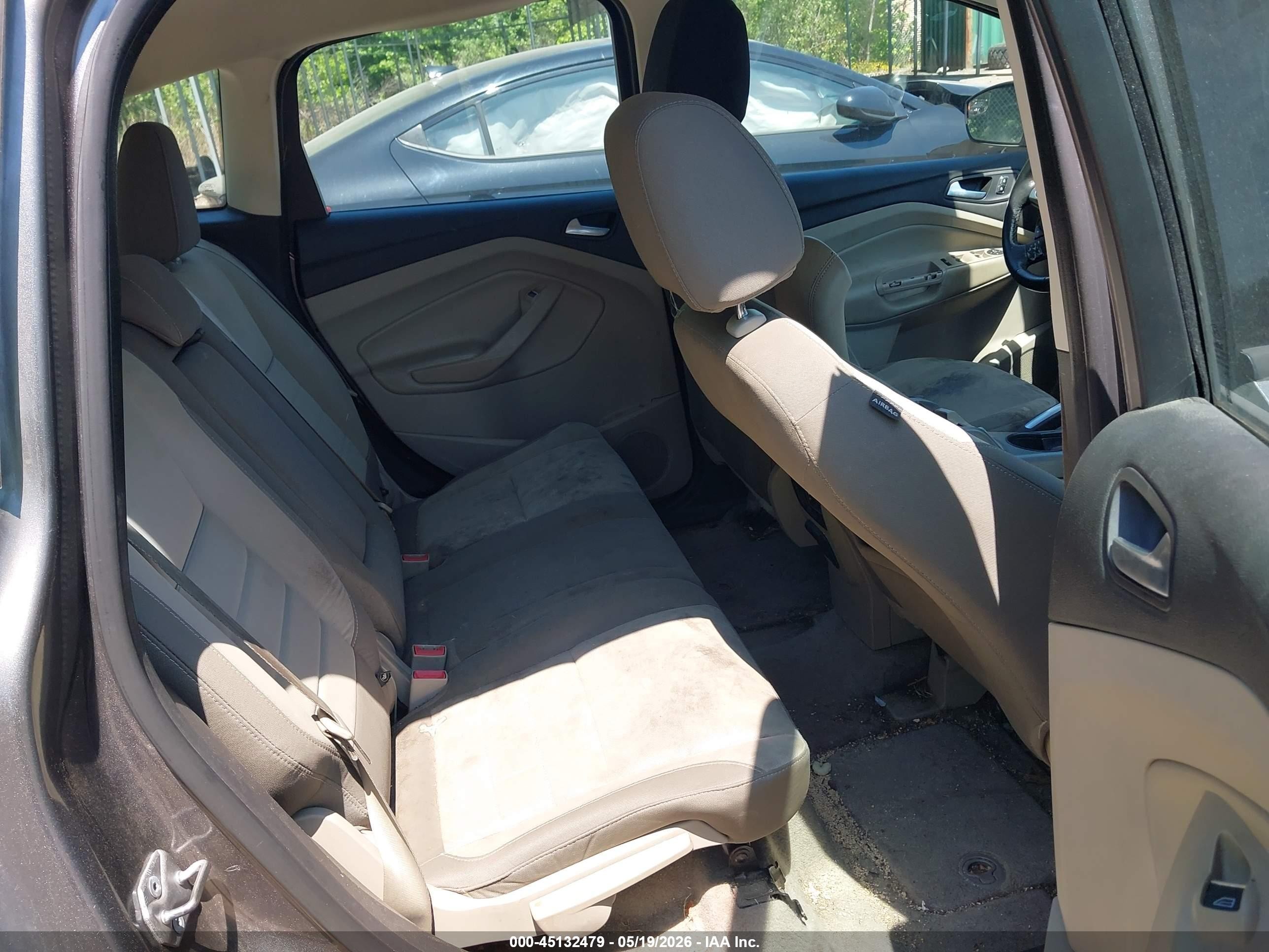 2013 Ford C-max Hybrid Se Gray vin: 1FADP5AU9DL547208