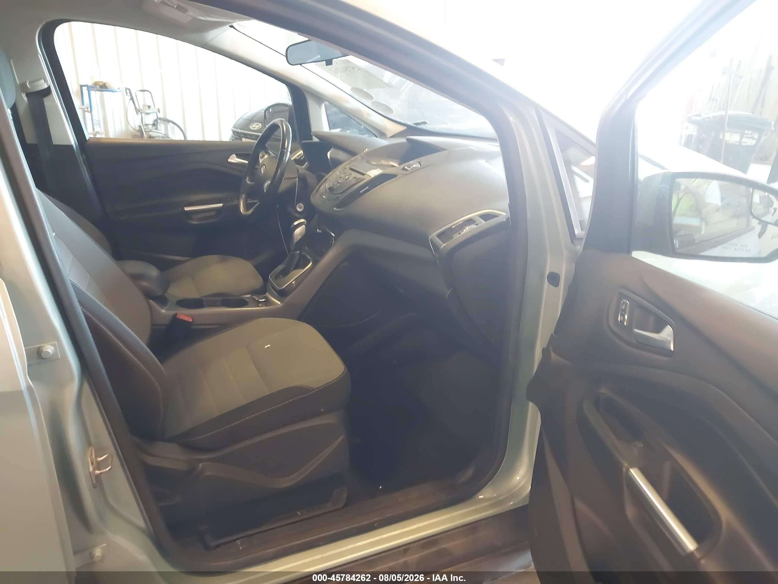 2013 Ford C-max Hybrid Se Blue vin: 1FADP5AU9DL550044