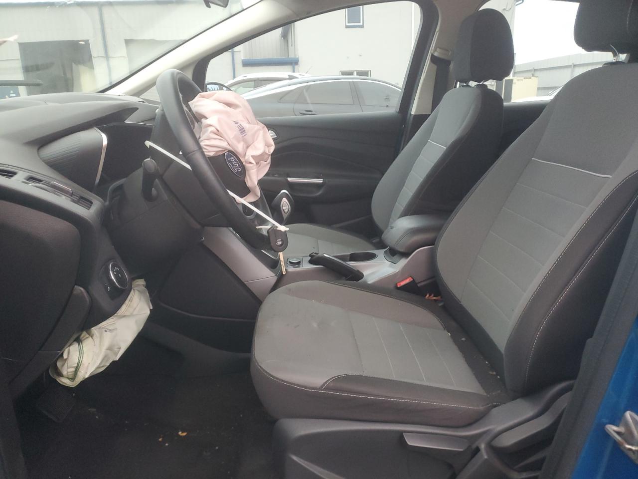 2014 Ford C-max Se Blue vin: 1FADP5AU9EL504327