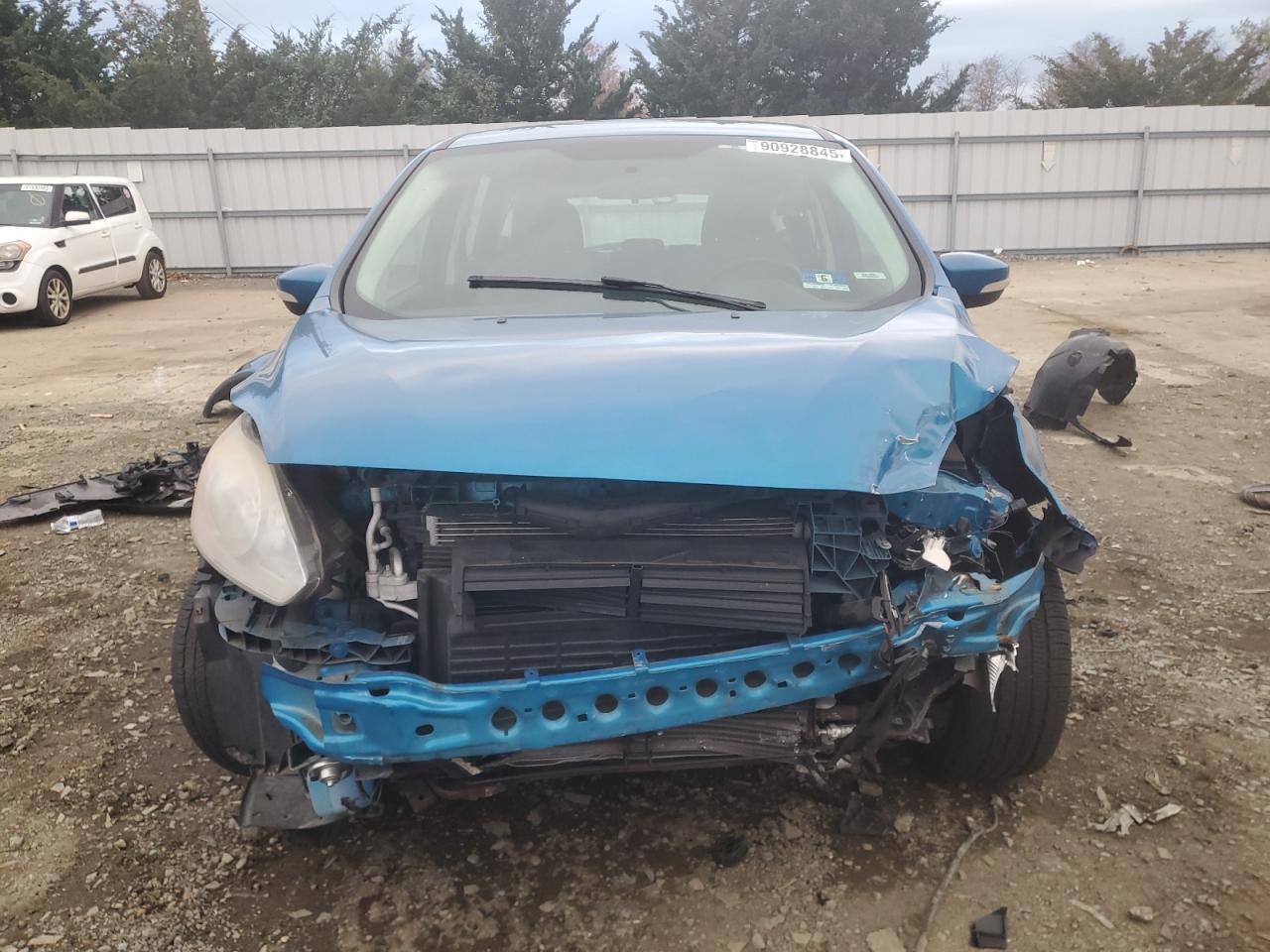 2014 Ford C-max Se Blue vin: 1FADP5AU9EL504327