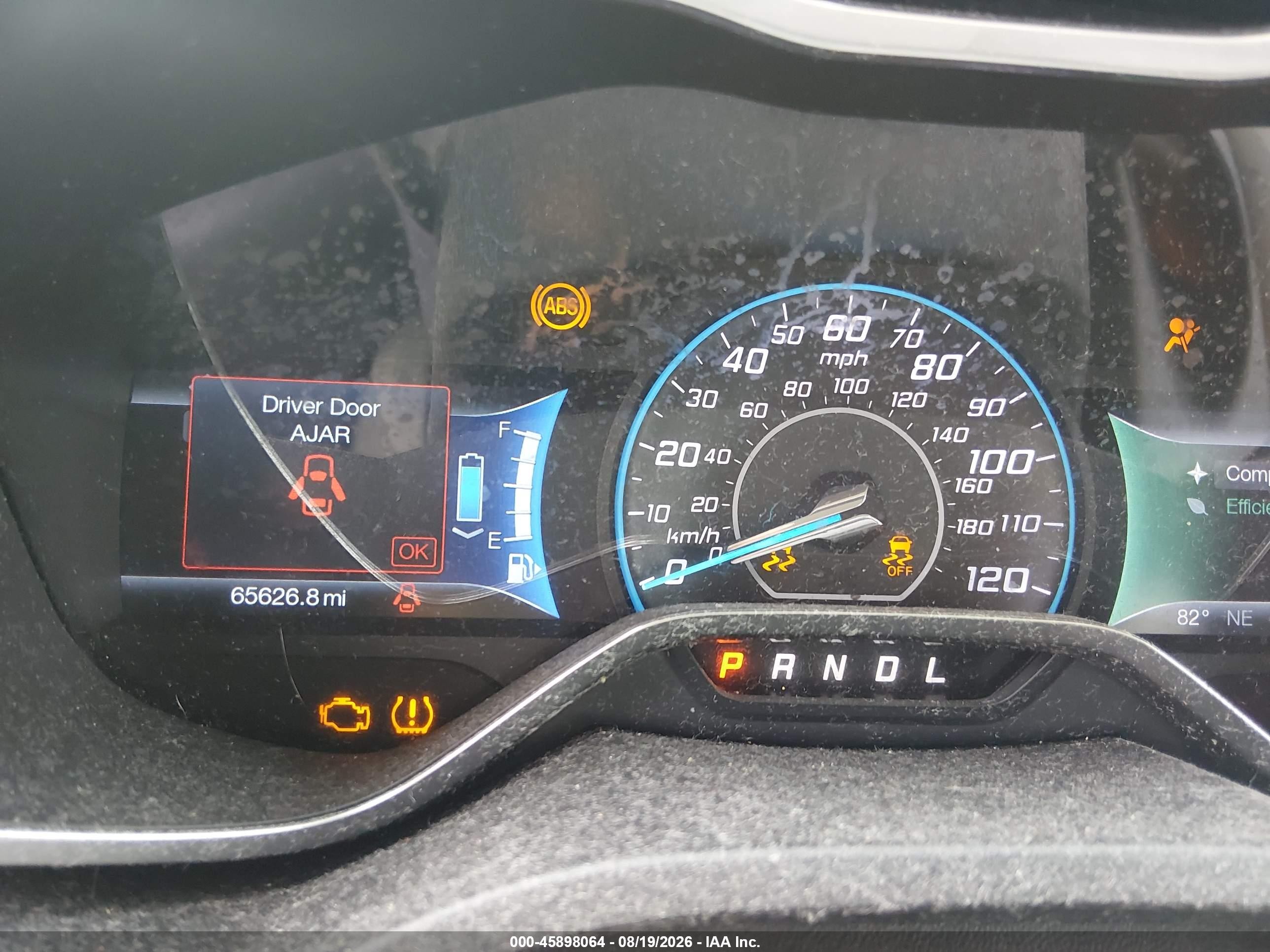 2014 Ford C-max Hybrid Se Turquoise vin: 1FADP5AU9EL520575