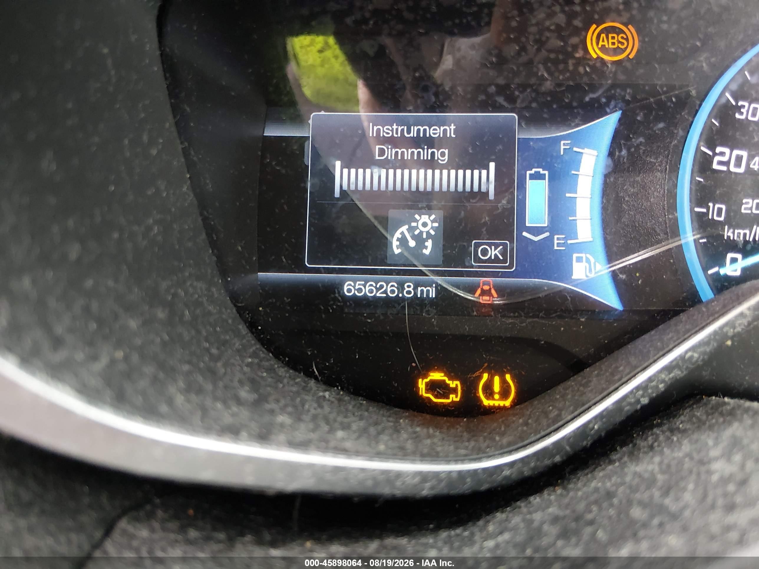 2014 Ford C-max Hybrid Se Turquoise vin: 1FADP5AU9EL520575