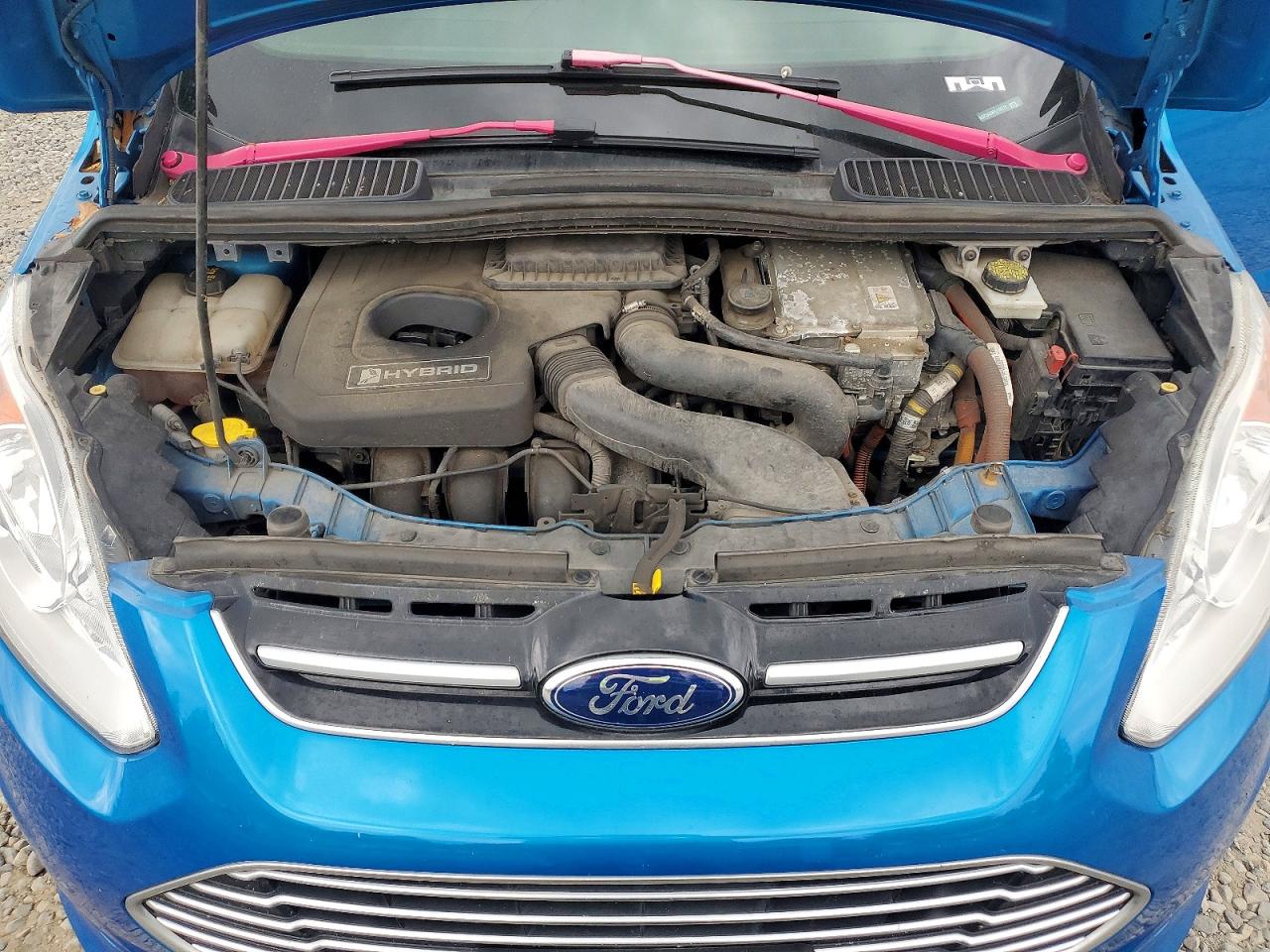 2015 Ford C-max Se Blue vin: 1FADP5AU9FL118279