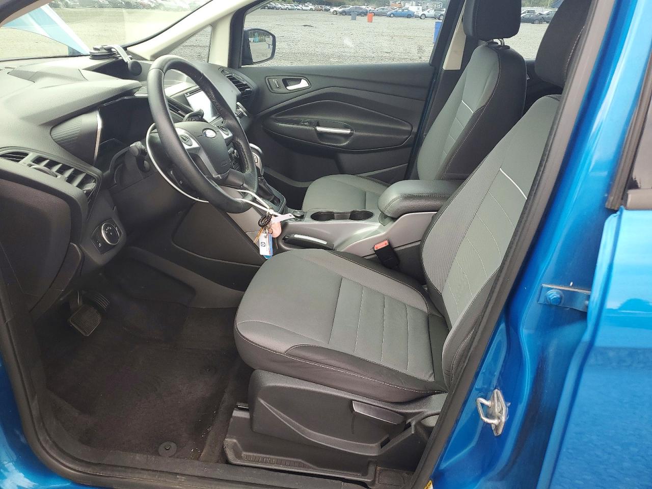 2015 Ford C-max Se Blue vin: 1FADP5AU9FL118279