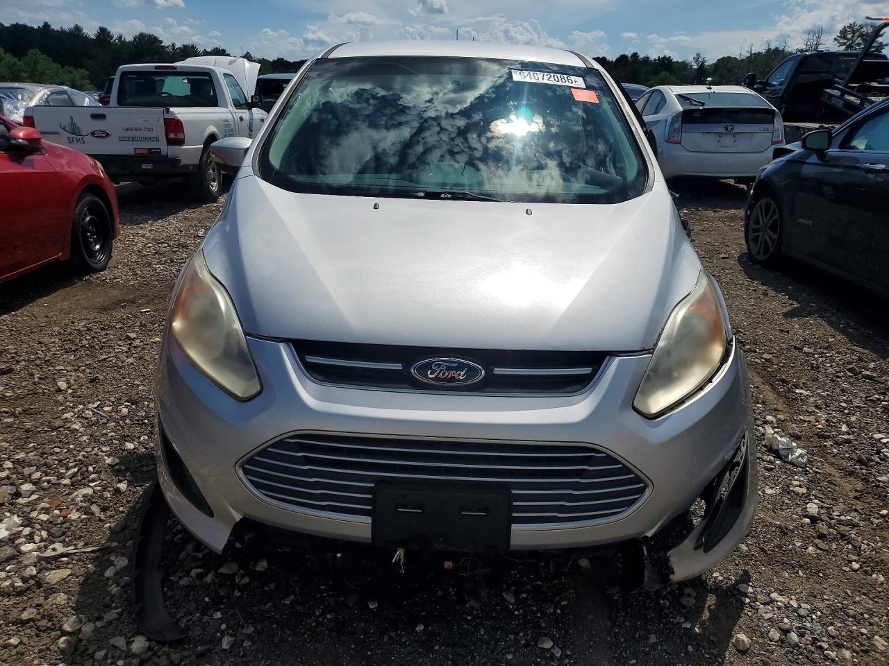 2013 Ford C-max Se Silver vin: 1FADP5AUXDL507056