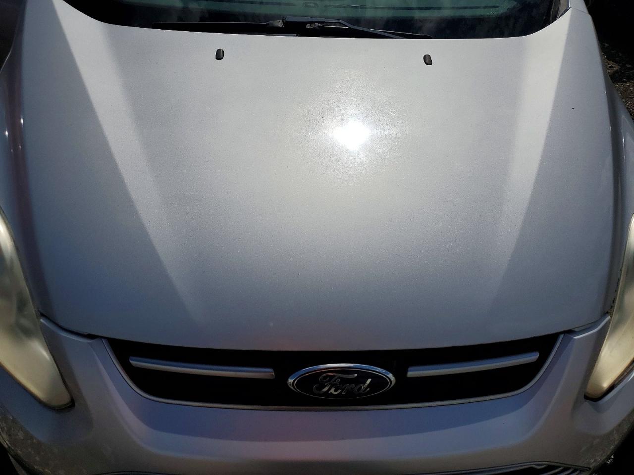 2013 Ford C-max Se Silver vin: 1FADP5AUXDL507056