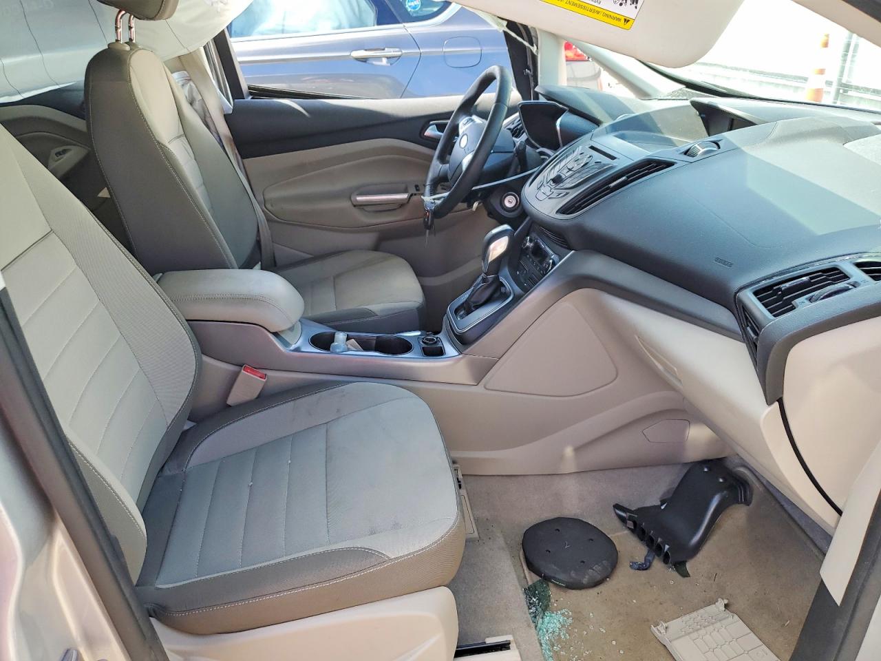 2013 Ford C-max Se Silver vin: 1FADP5AUXDL507056