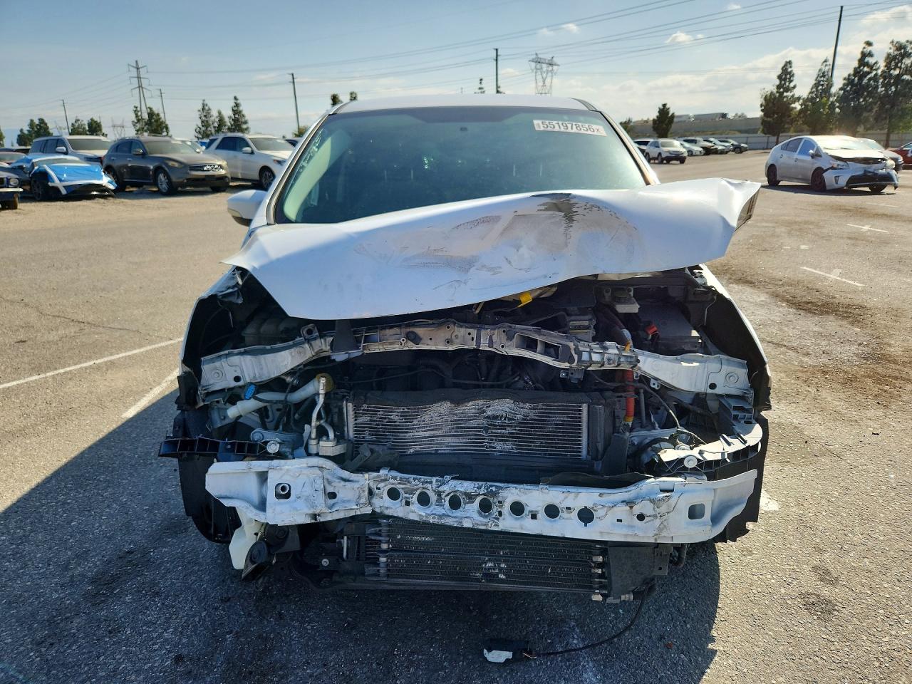 2013 Ford C-max Se White vin: 1FADP5AUXDL515948