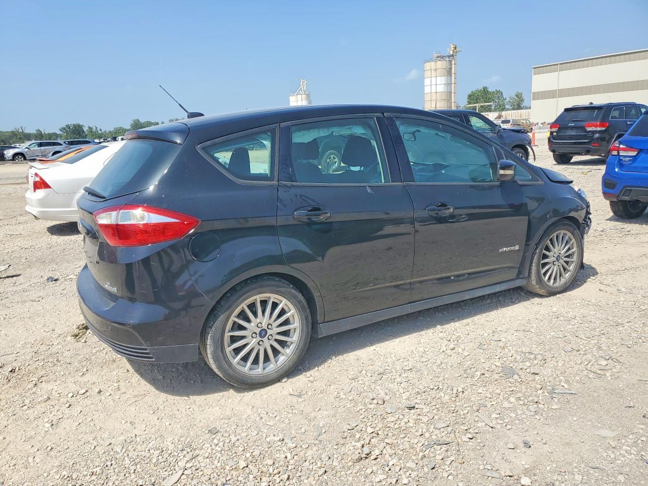 2013 Ford C-max Se Black vin: 1FADP5AUXDL554541