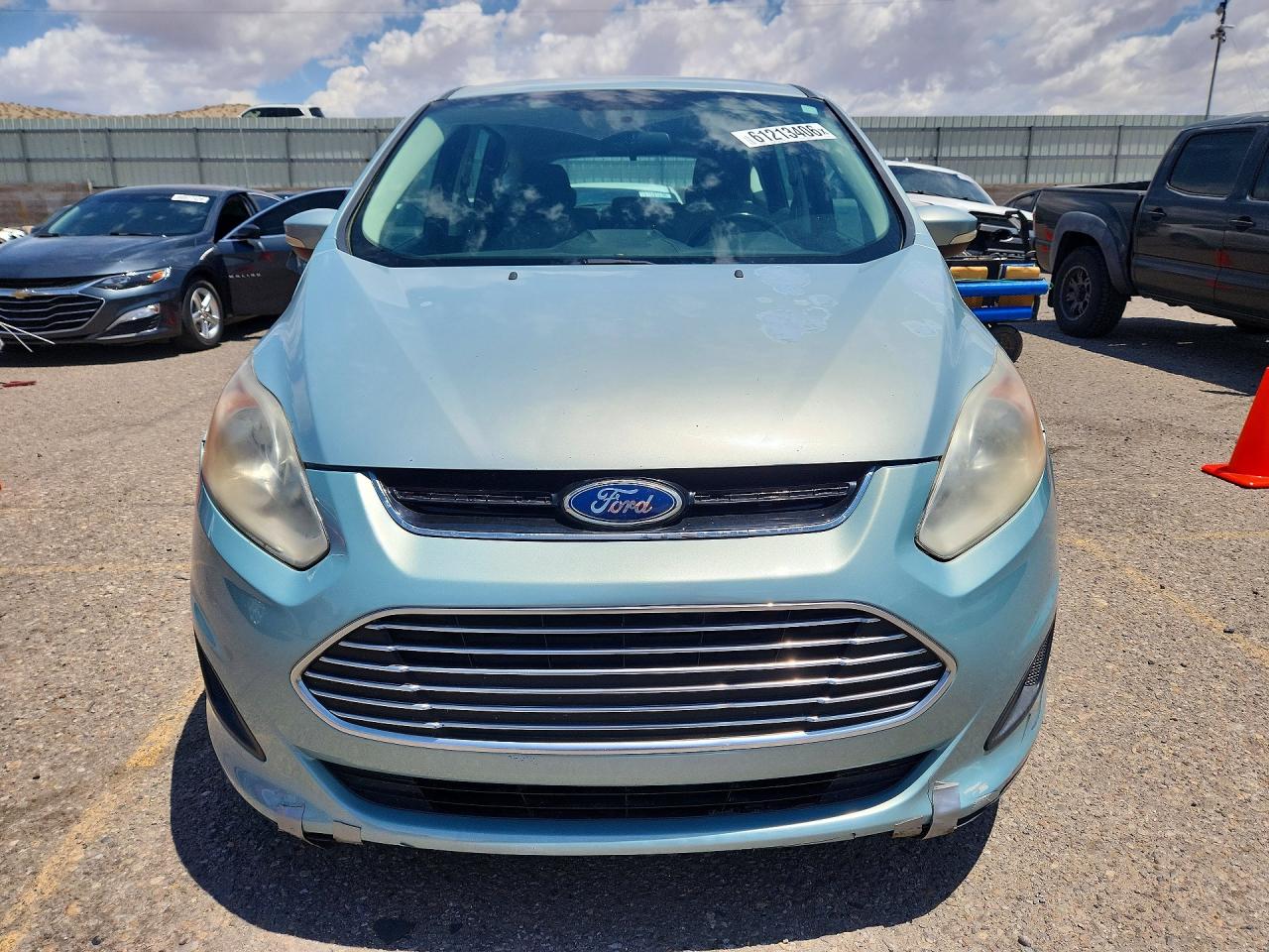 2014 Ford C-max Se Green vin: 1FADP5AUXEL509486