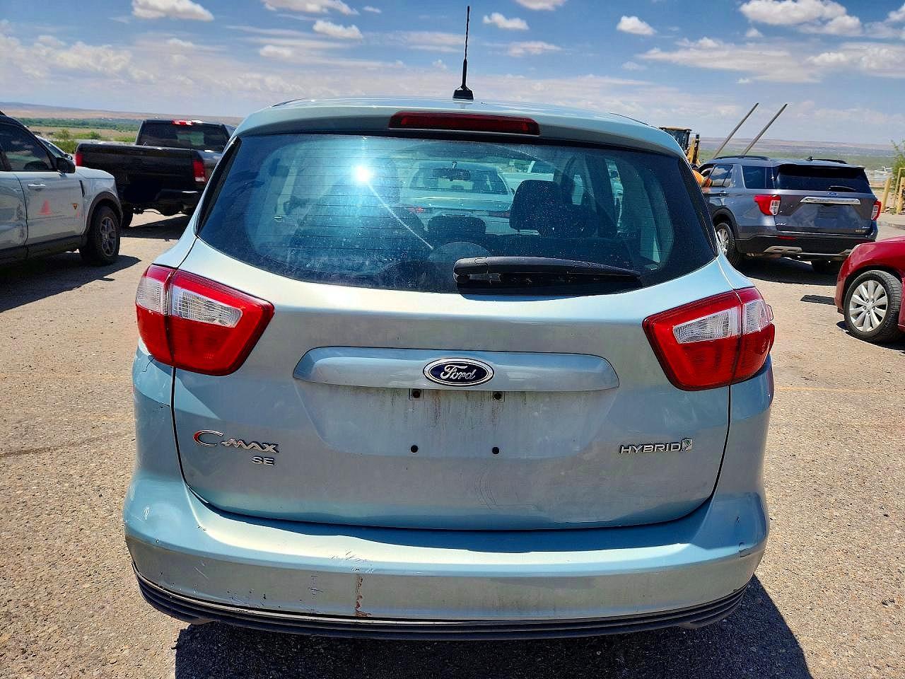 2014 Ford C-max Se Green vin: 1FADP5AUXEL509486