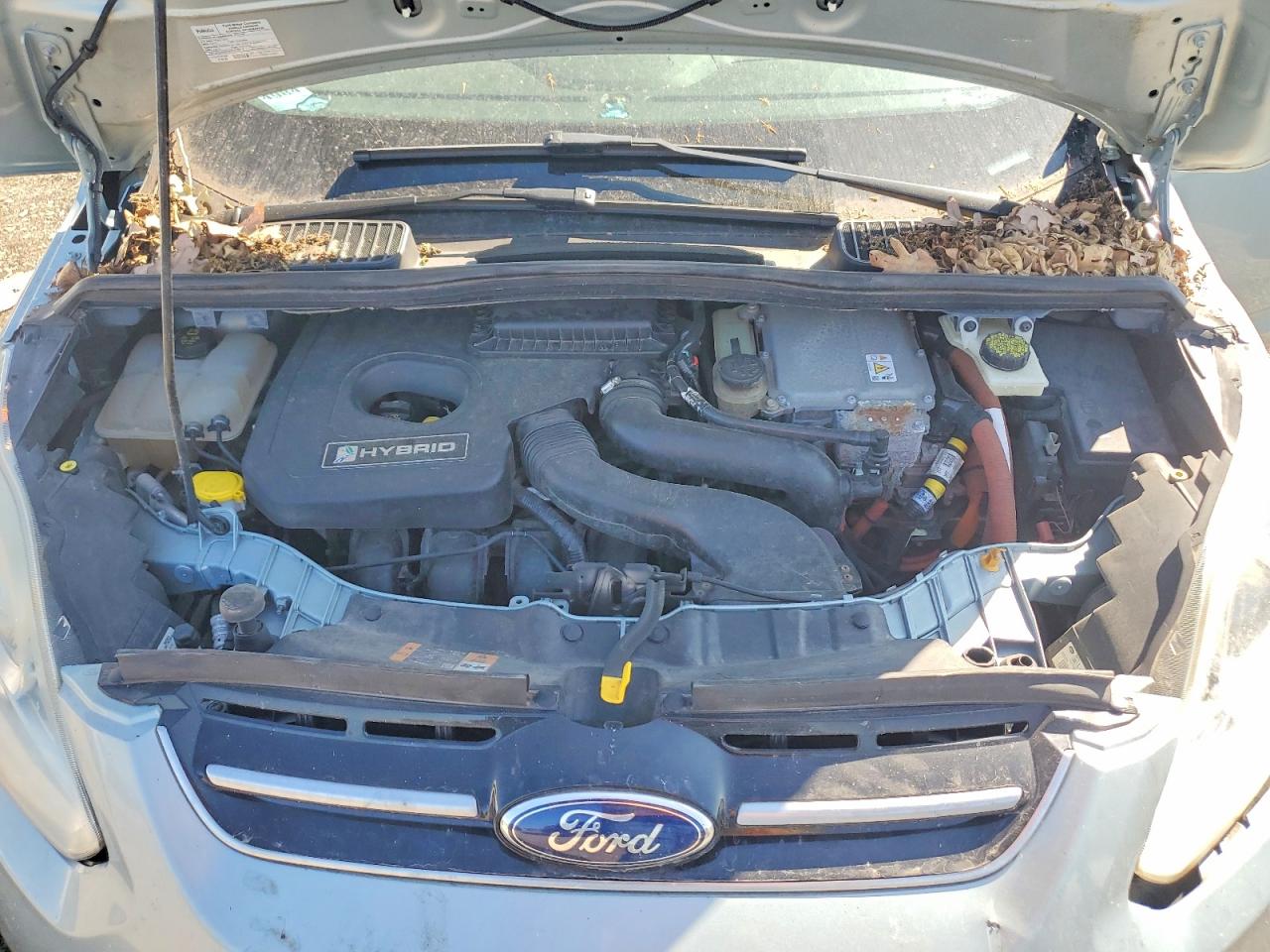 2014 Ford C-max Se Blue vin: 1FADP5AUXEL519712