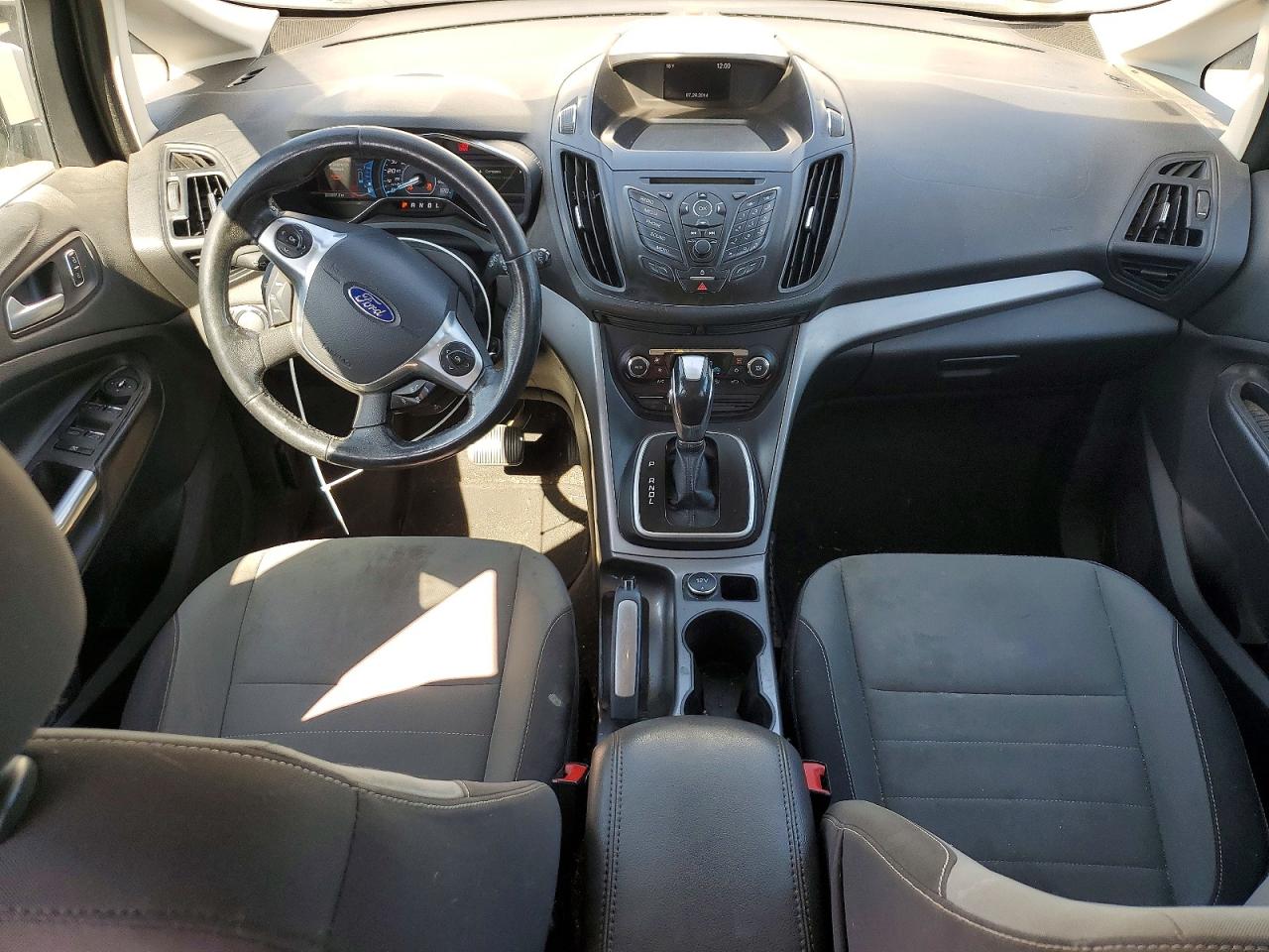 2014 Ford C-max Se White vin: 1FADP5AUXEL521220