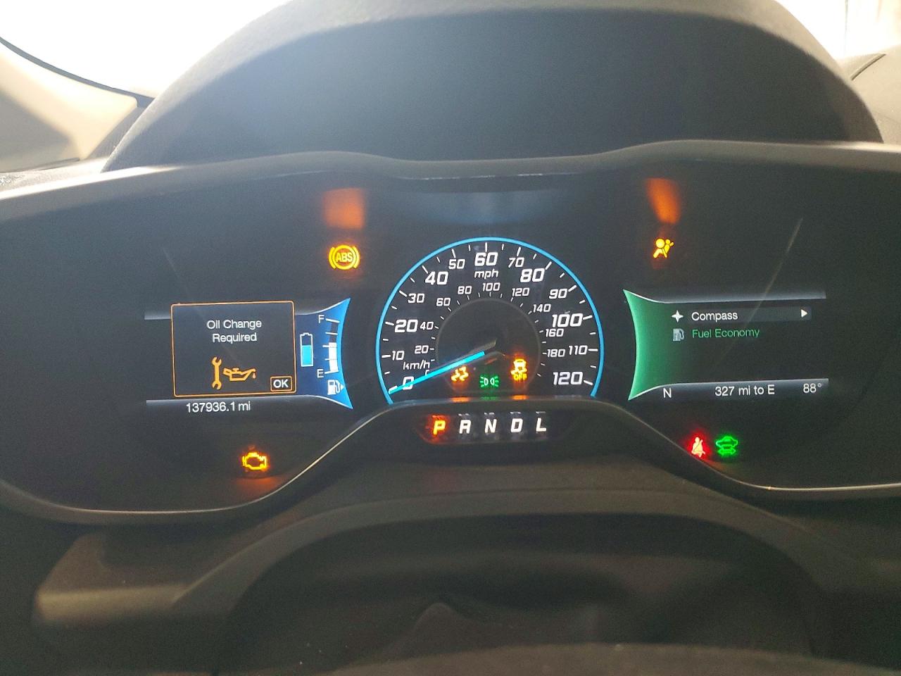 2015 Ford C-max Se Tan vin: 1FADP5AUXFL119022