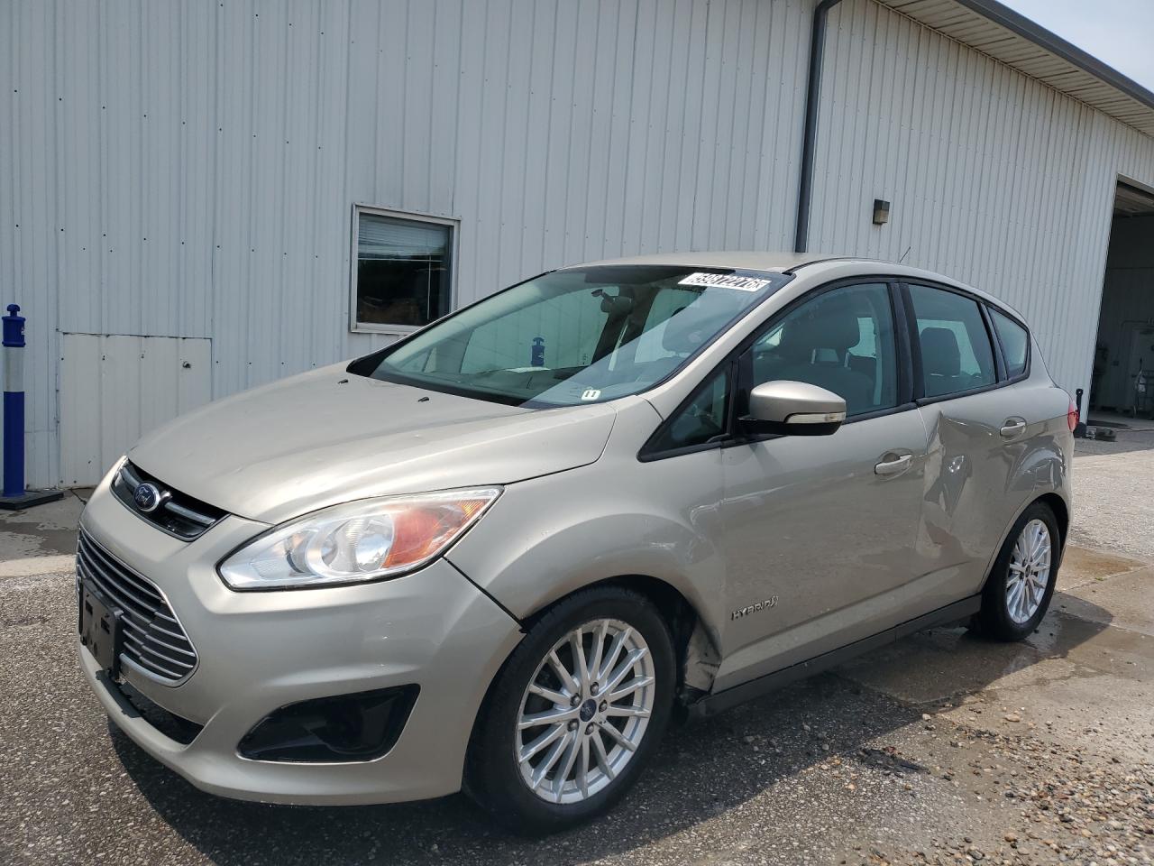 2015 Ford C-max Se Tan vin: 1FADP5AUXFL119022 Damage: Left Front Fender, Severe Damage, Replacement Required