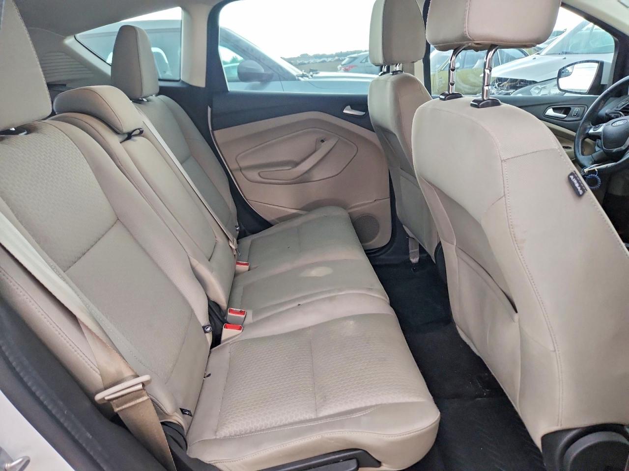 2017 Ford C-max Se White vin: 1FADP5AUXHL112736