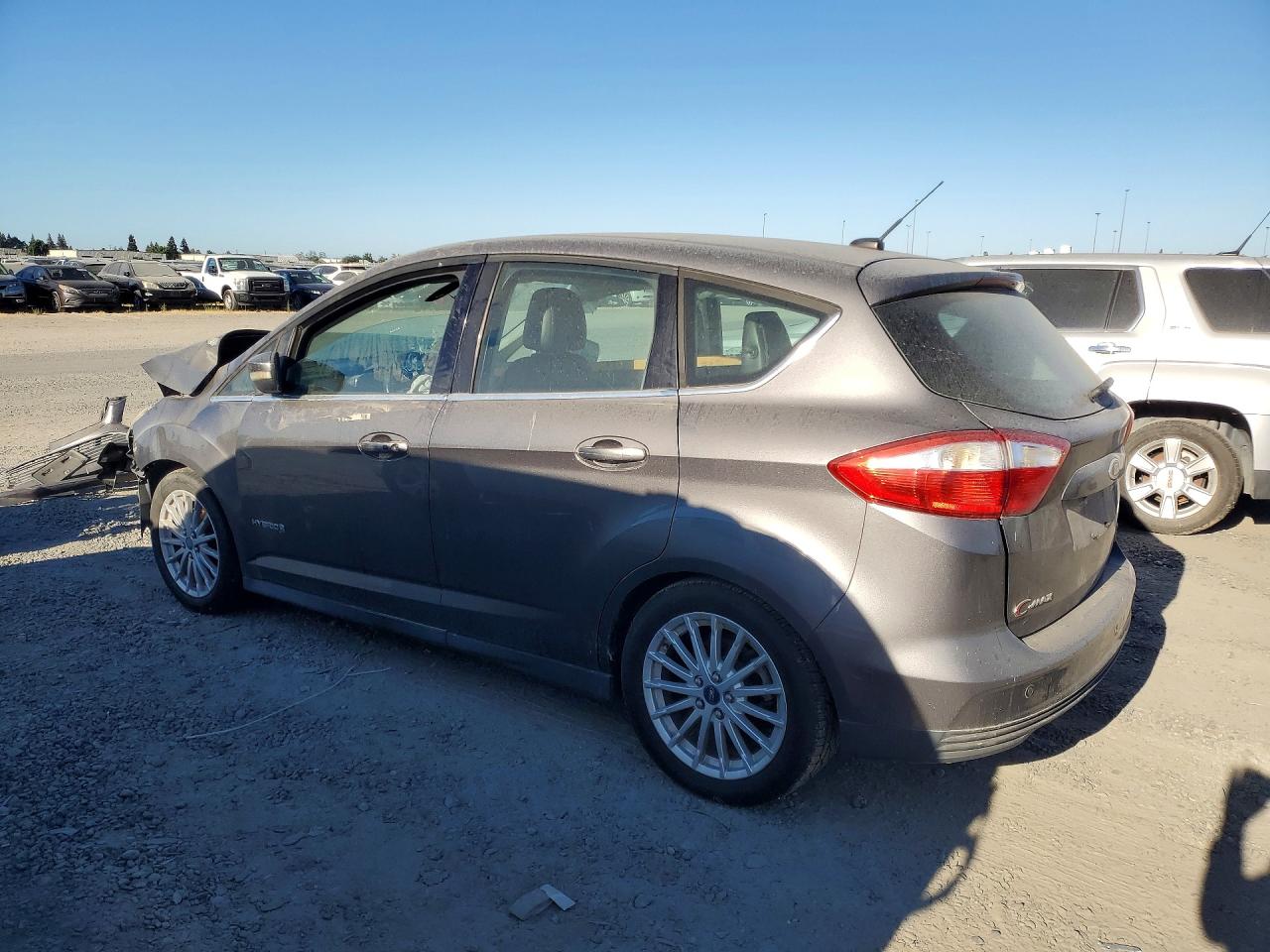 2013 Ford C-max Sel Gray vin: 1FADP5BU0DL502172