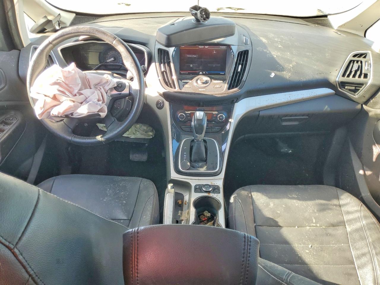 2013 Ford C-max Sel Gray vin: 1FADP5BU0DL502172