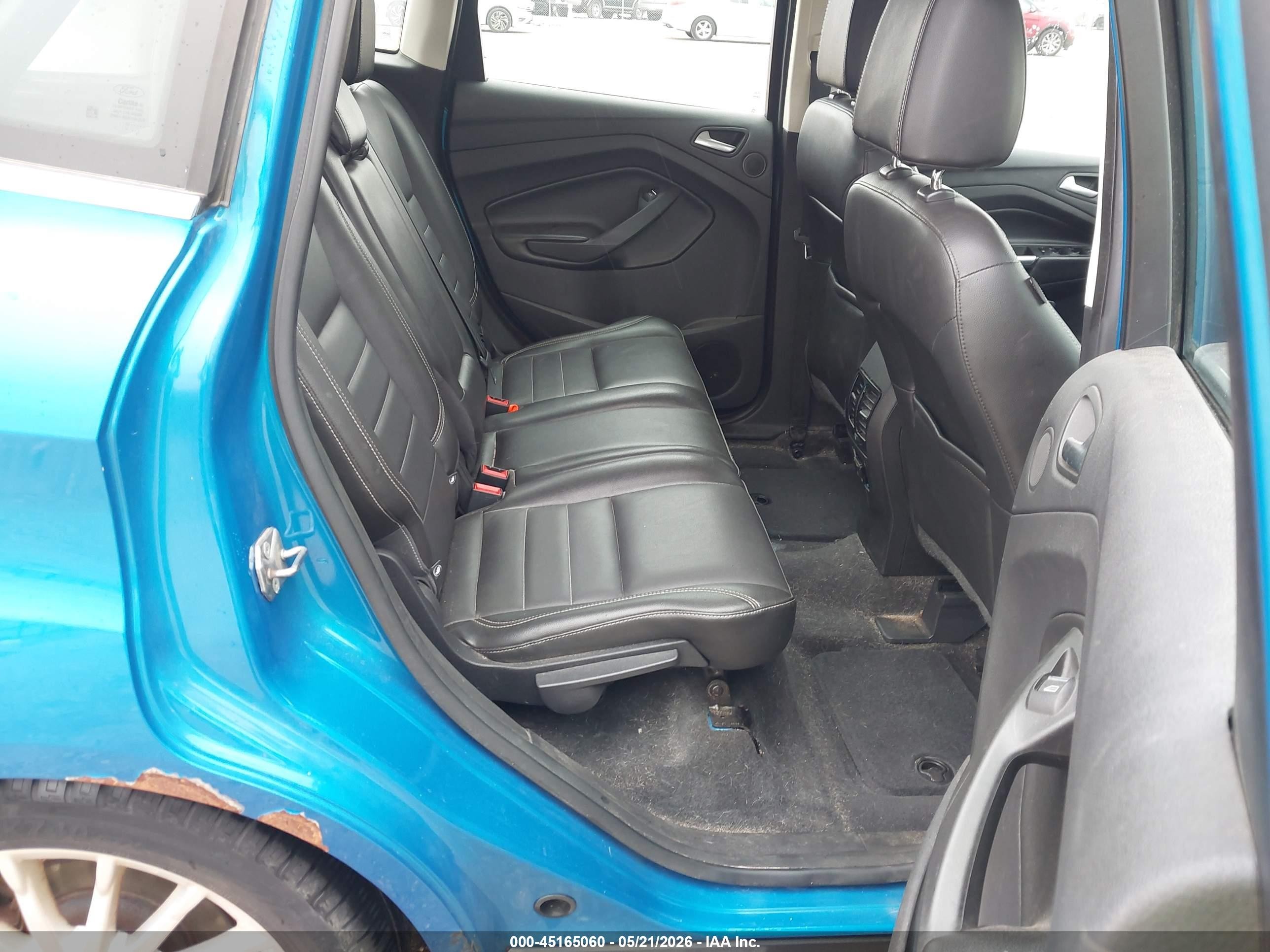2013 Ford C-max Hybrid Sel Blue vin: 1FADP5BU0DL507176