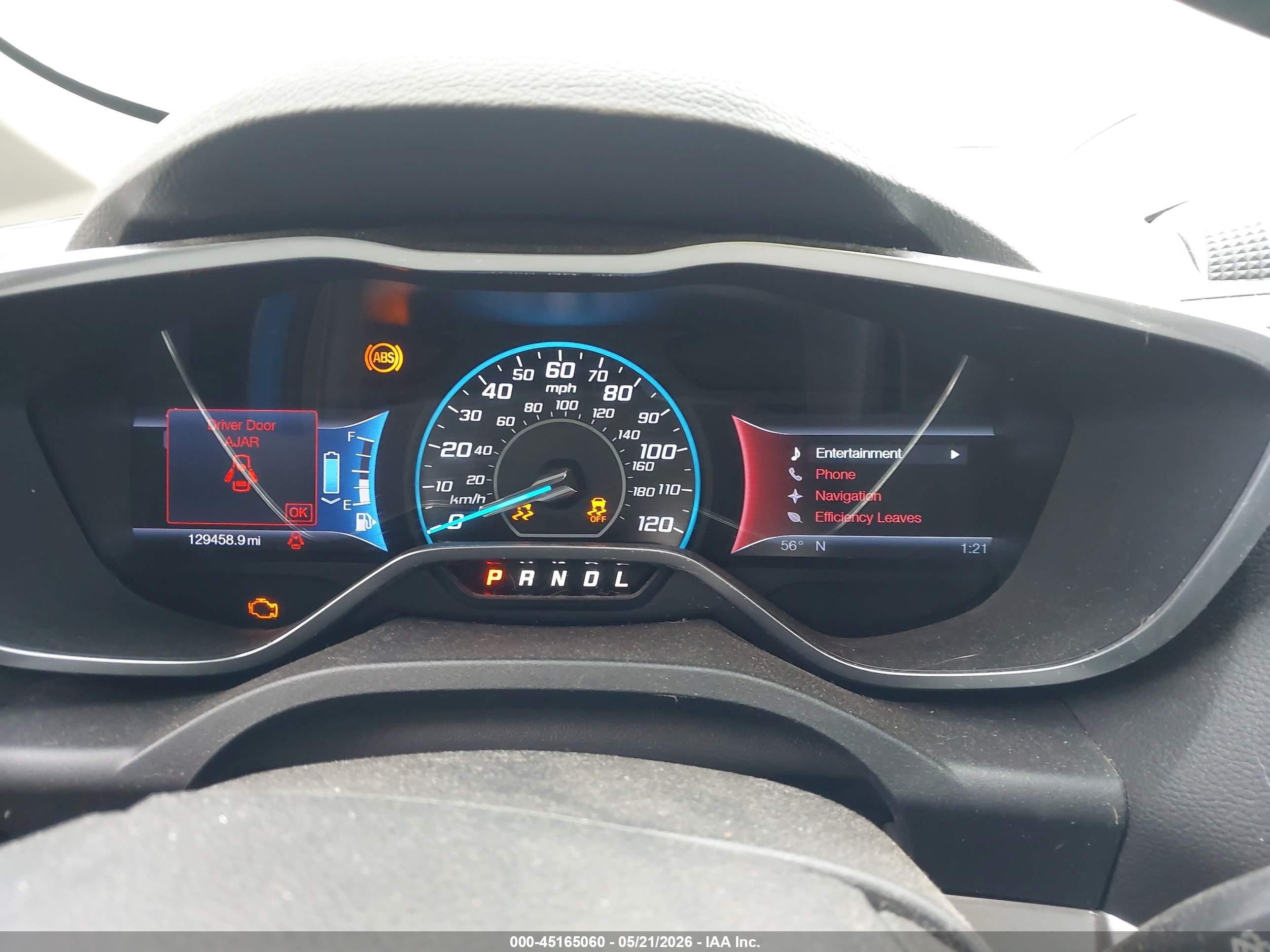 2013 Ford C-max Hybrid Sel Blue vin: 1FADP5BU0DL507176