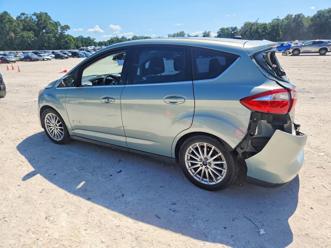 2013 Ford C-max Sel Silver vin: 1FADP5BU0DL538993