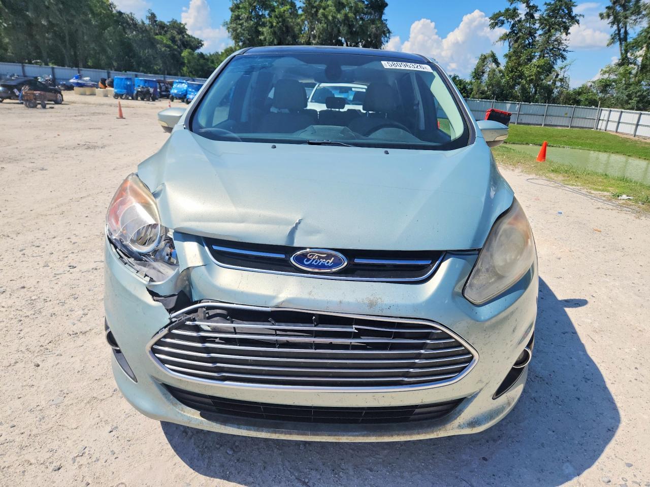 2013 Ford C-max Sel Silver vin: 1FADP5BU0DL538993