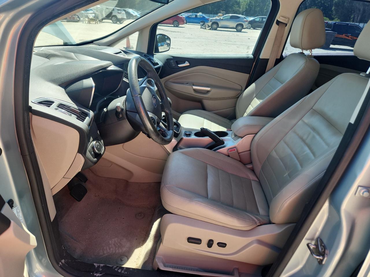2013 Ford C-max Sel Silver vin: 1FADP5BU0DL538993