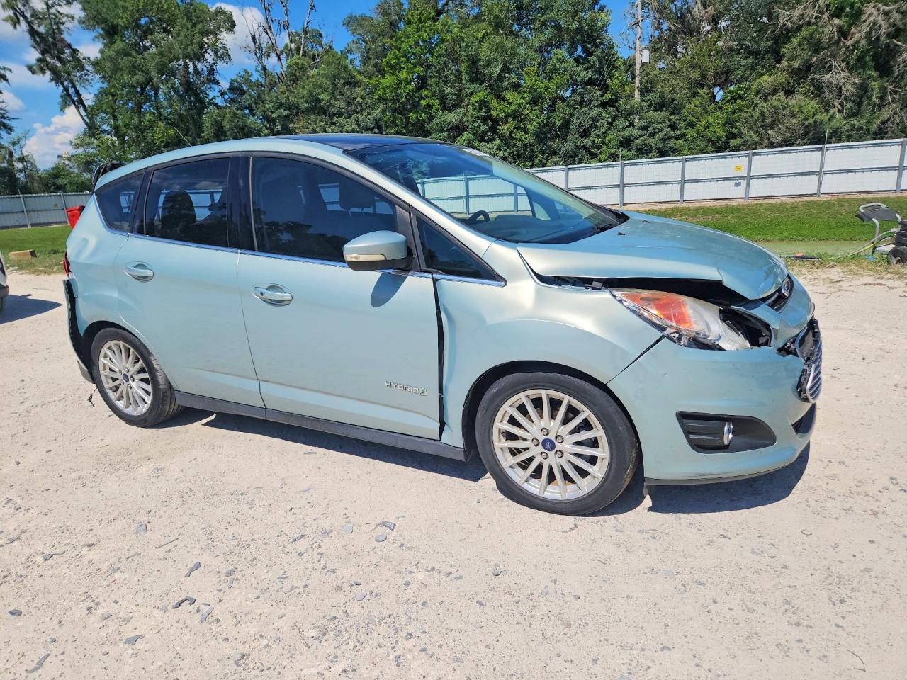 2013 Ford C-max Sel Silver vin: 1FADP5BU0DL538993
