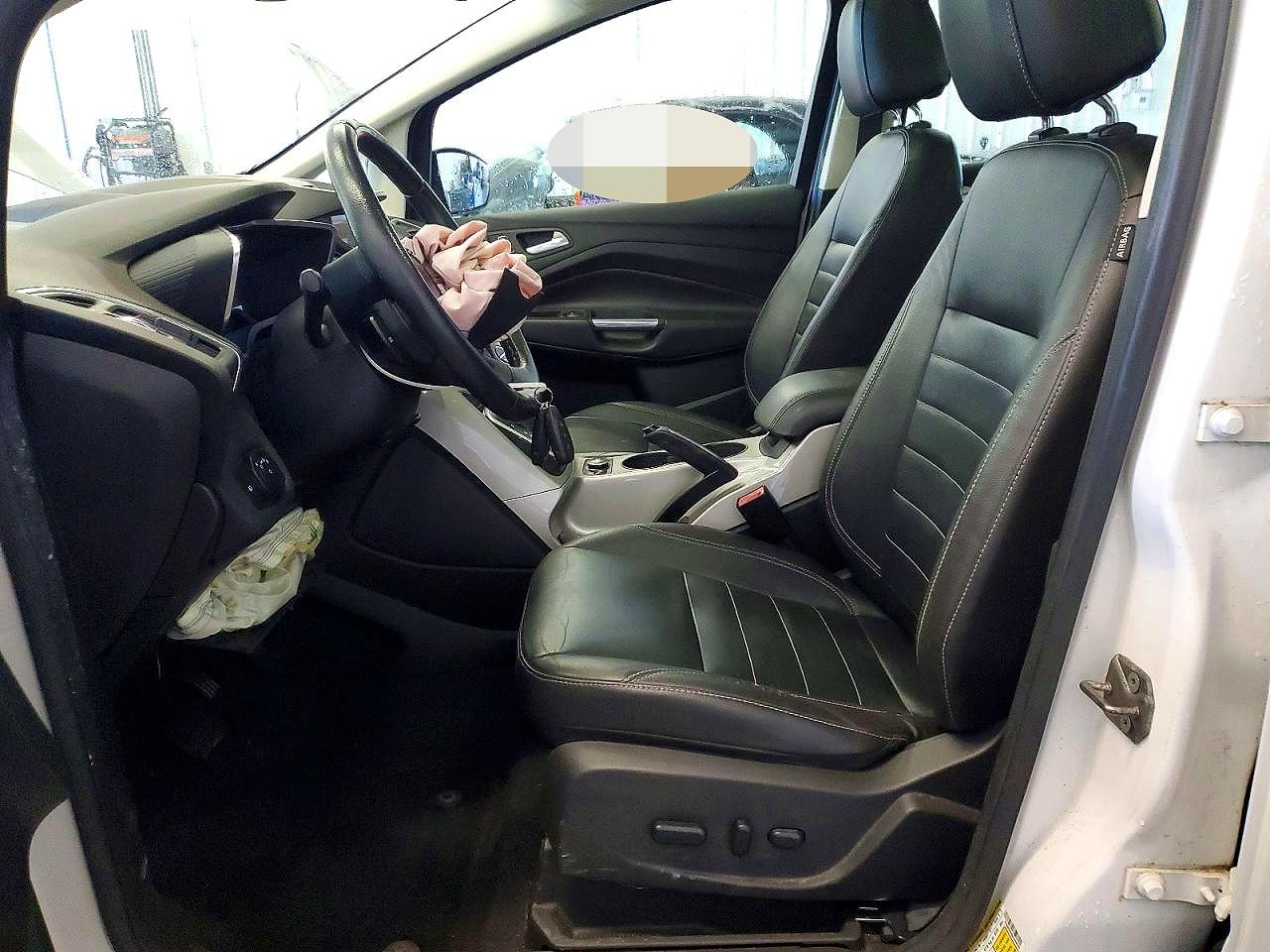 2013 Ford C-max Sel White vin: 1FADP5BU0DL540629
