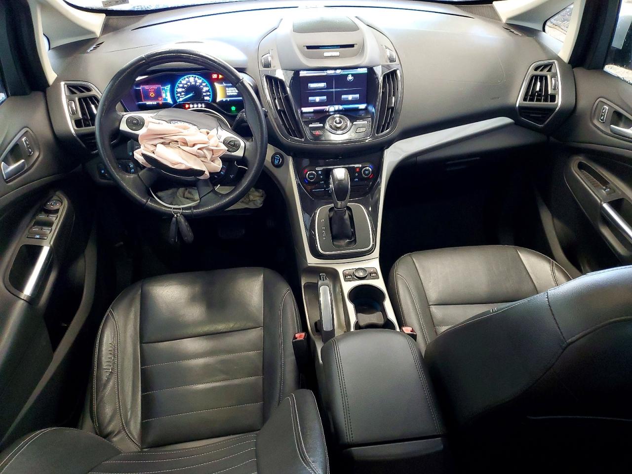 2013 Ford C-max Sel White vin: 1FADP5BU0DL540629