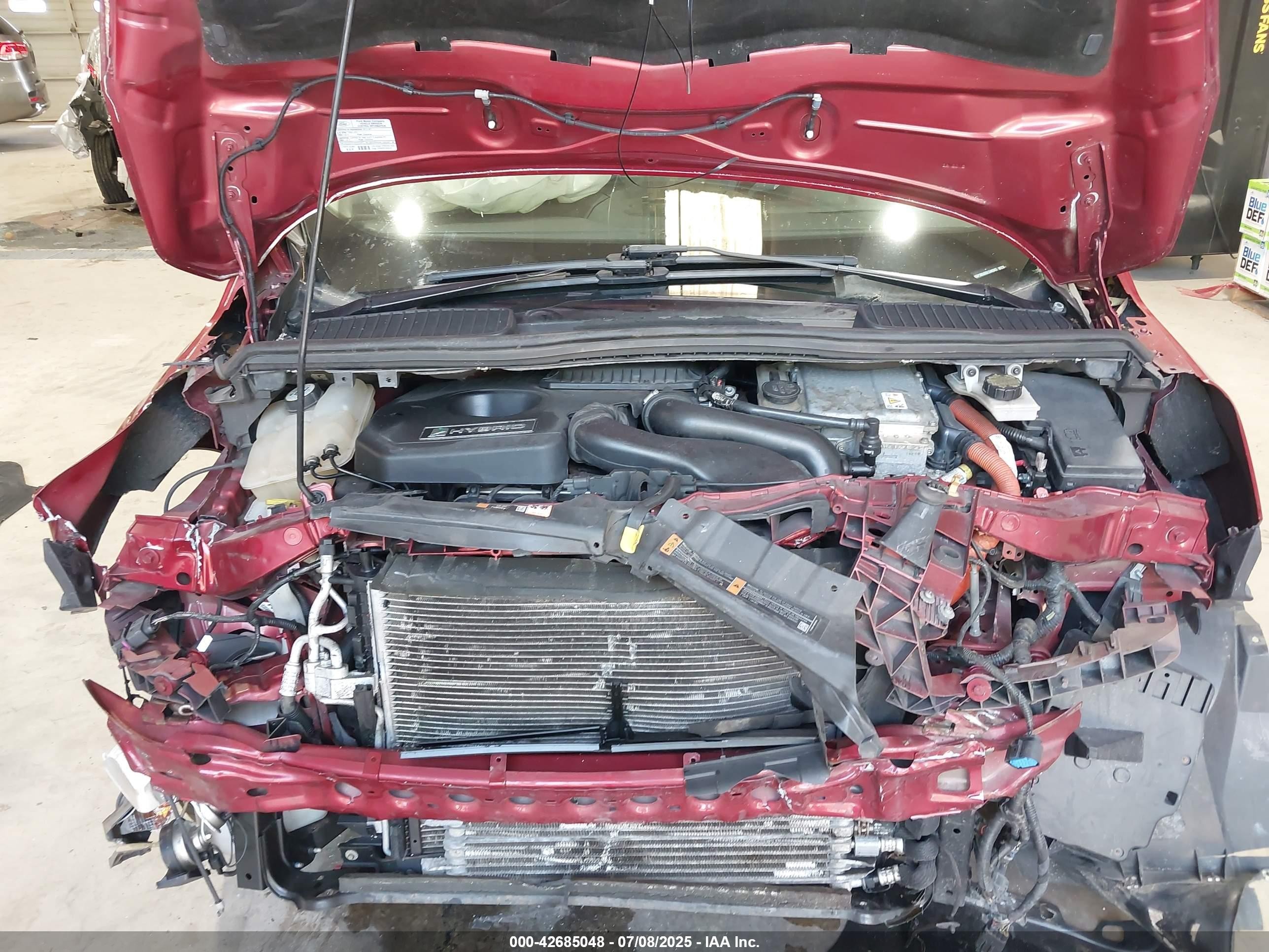 2013 Ford C-max Hybrid Sel Red vin: 1FADP5BU0DL544342