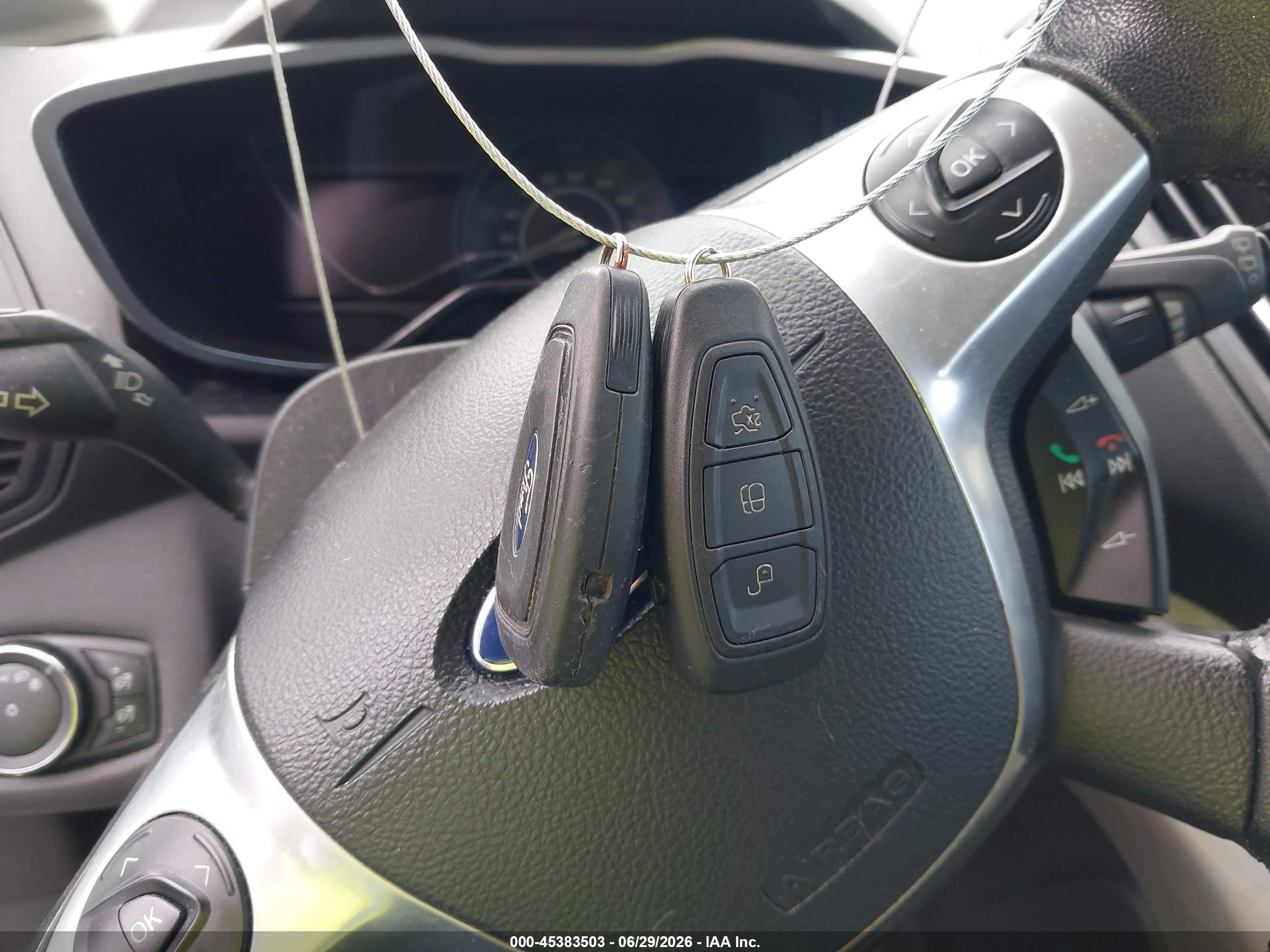 2014 Ford C-max Hybrid Sel Silver vin: 1FADP5BU0EL512069
