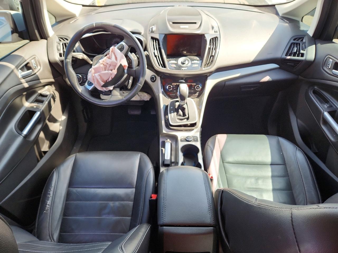 2014 Ford C-max Sel White vin: 1FADP5BU0EL521192