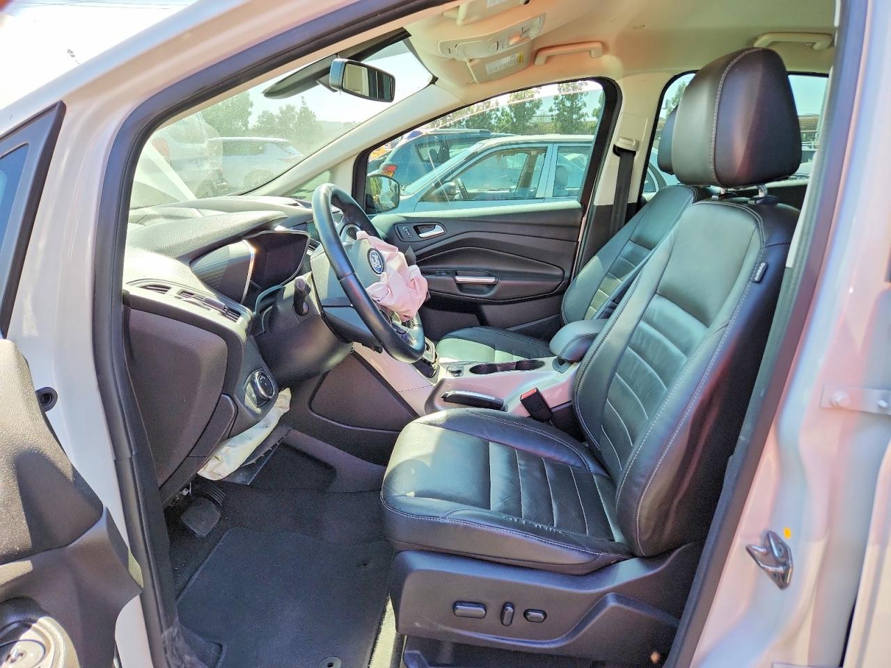 2014 Ford C-max Sel White vin: 1FADP5BU0EL521192