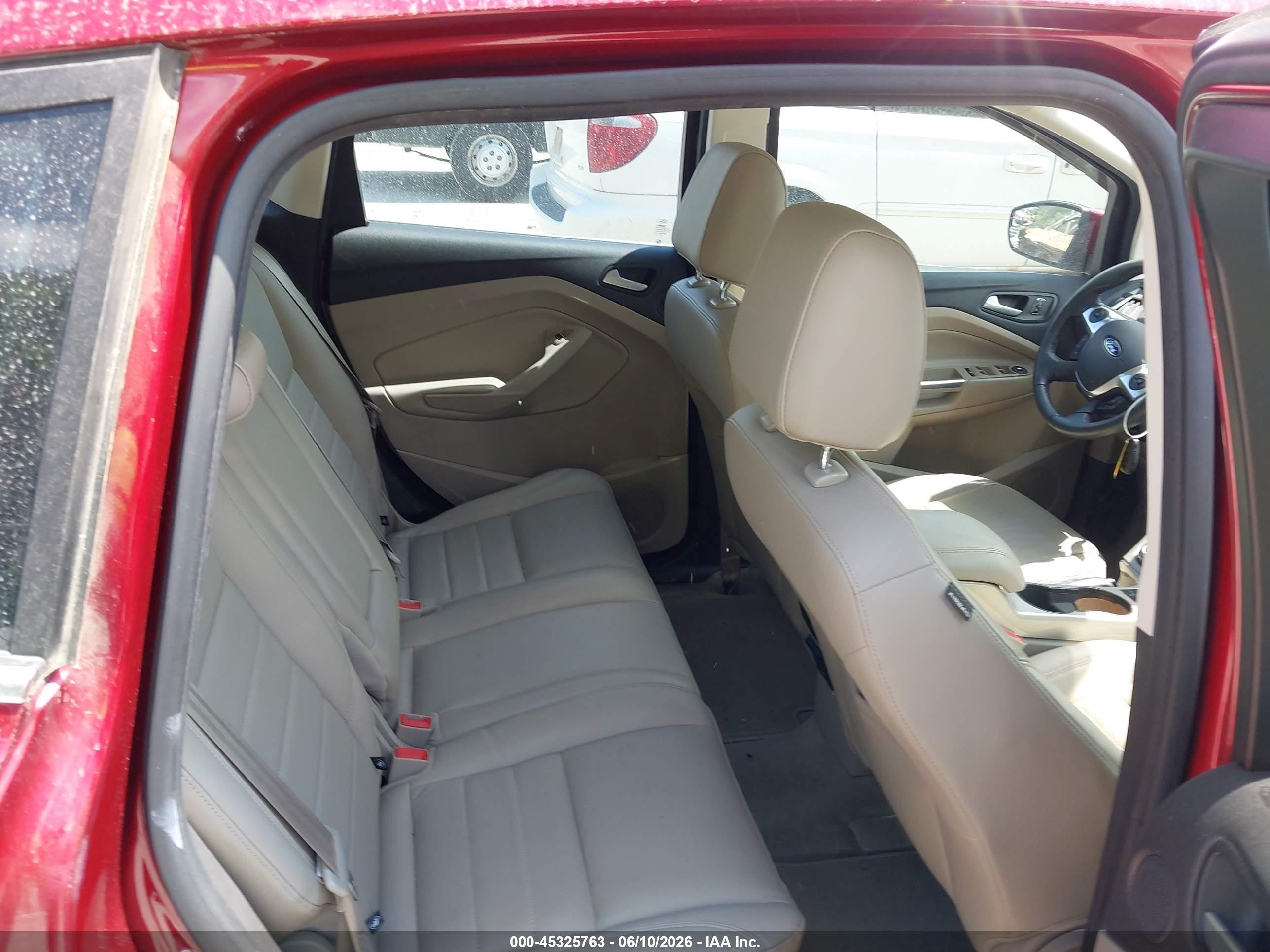 2015 Ford C-max Hybrid Sel Maroon vin: 1FADP5BU0FL101921