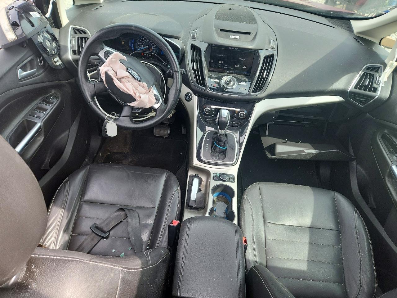 2013 Ford C-max Sel Red vin: 1FADP5BU1DL508238