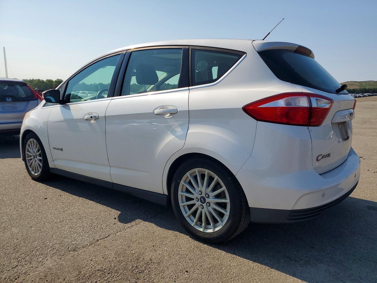 2013 Ford C-max Sel White vin: 1FADP5BU1DL515223