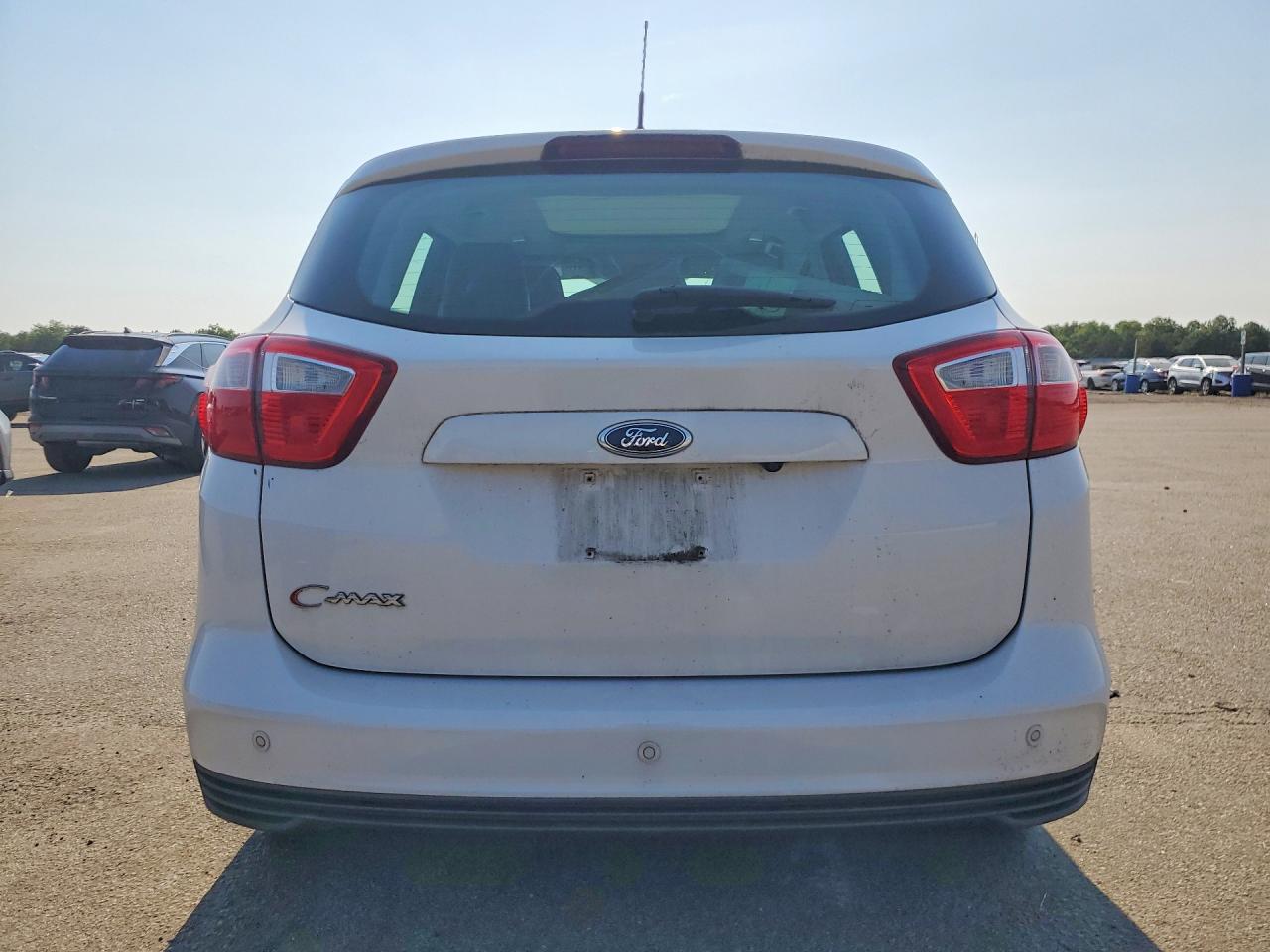 2013 Ford C-max Sel White vin: 1FADP5BU1DL515223