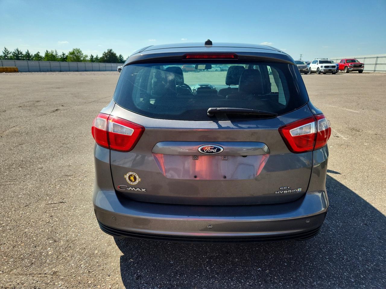2013 Ford C-max Hybr Gray vin: 1FADP5BU1DL518526