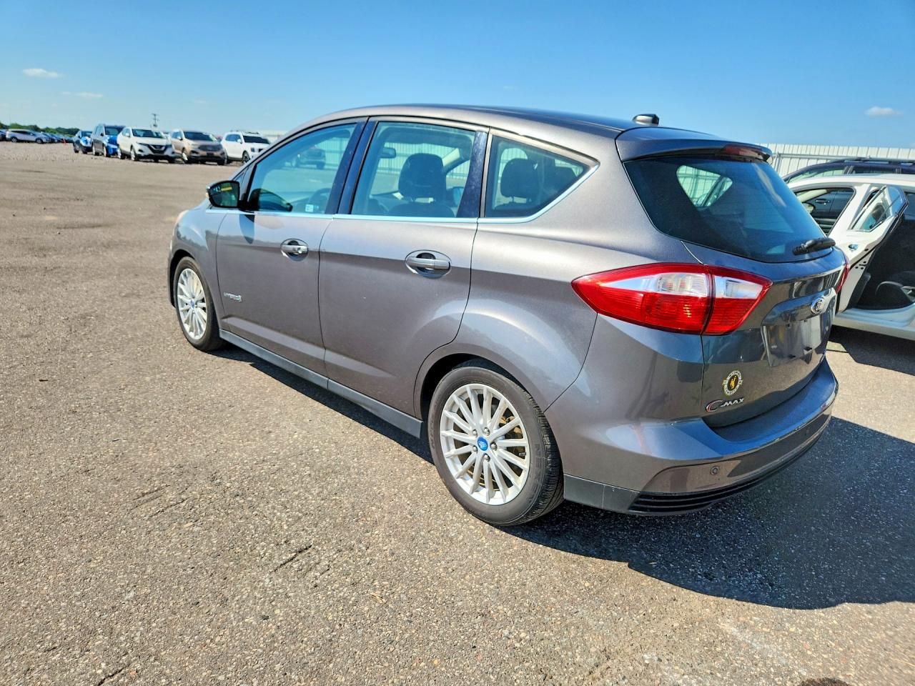 2013 Ford C-max Hybr Gray vin: 1FADP5BU1DL518526