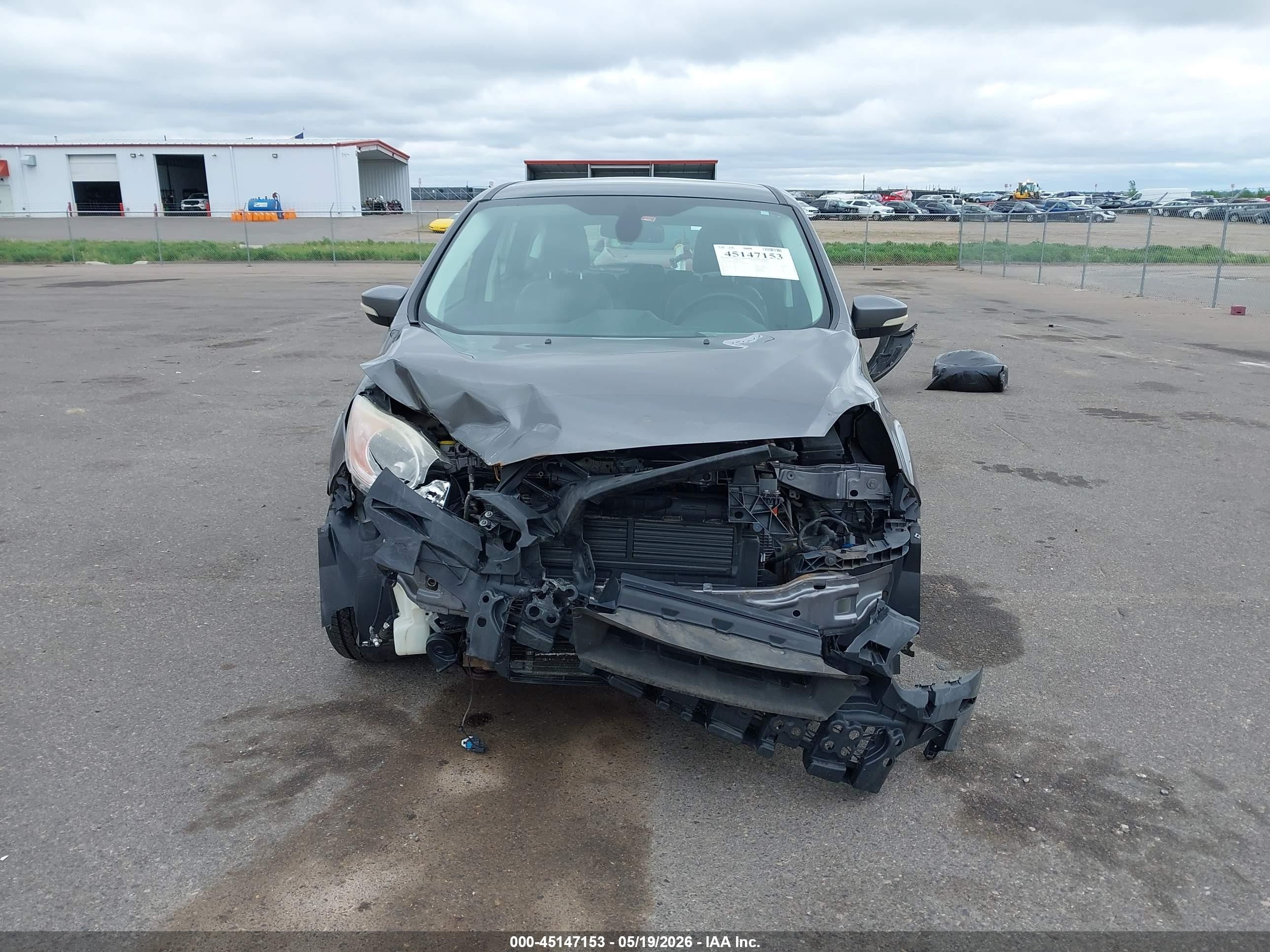 2013 Ford C-max Hybrid Sel Gray vin: 1FADP5BU1DL520258